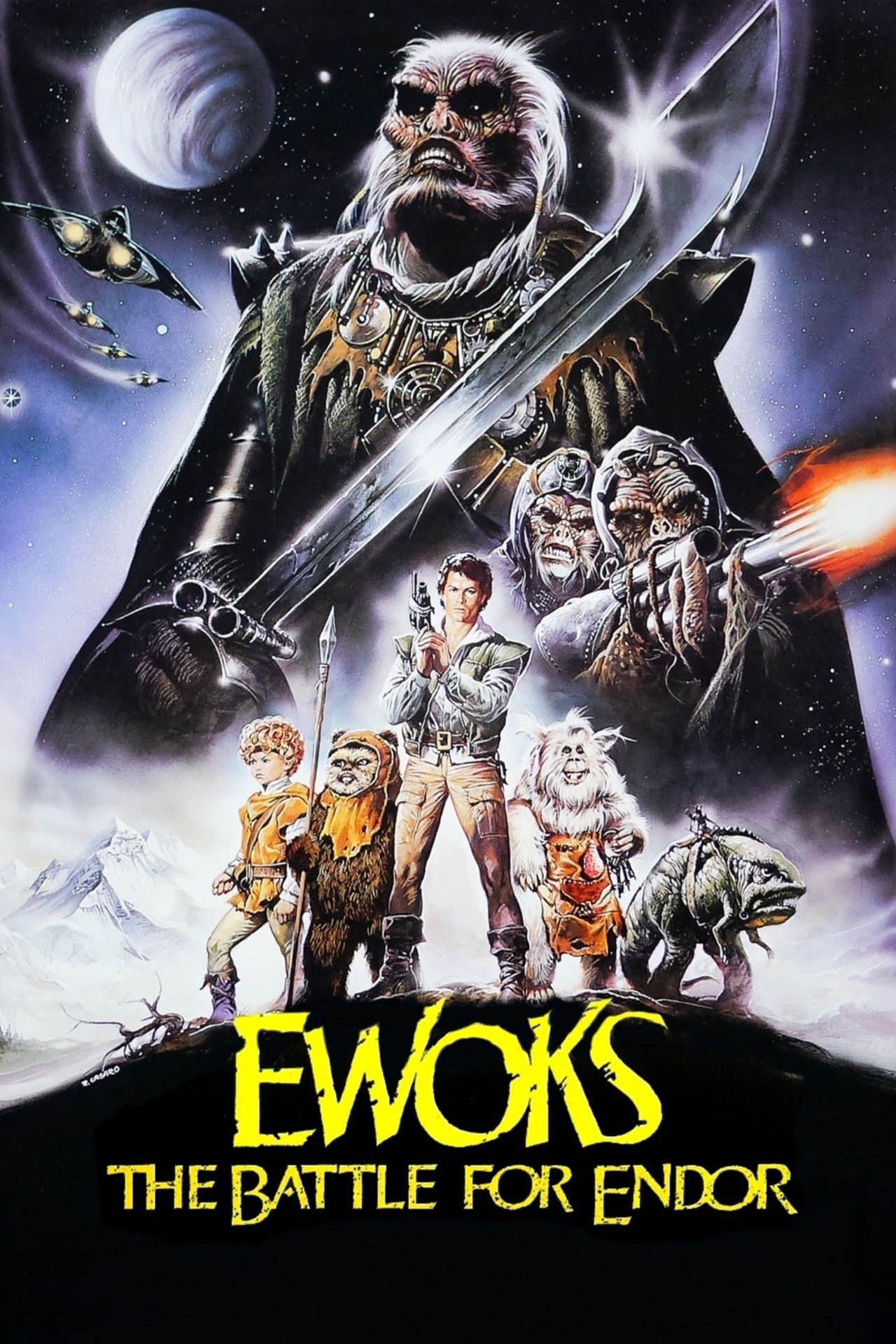 Ewoks: The Battle for Endor poster