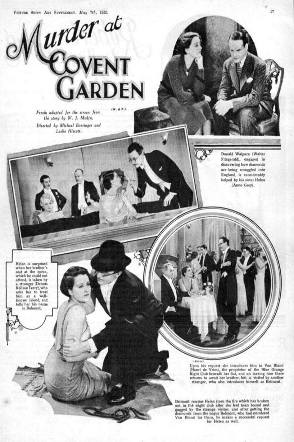 Murder at Covent Garden poster