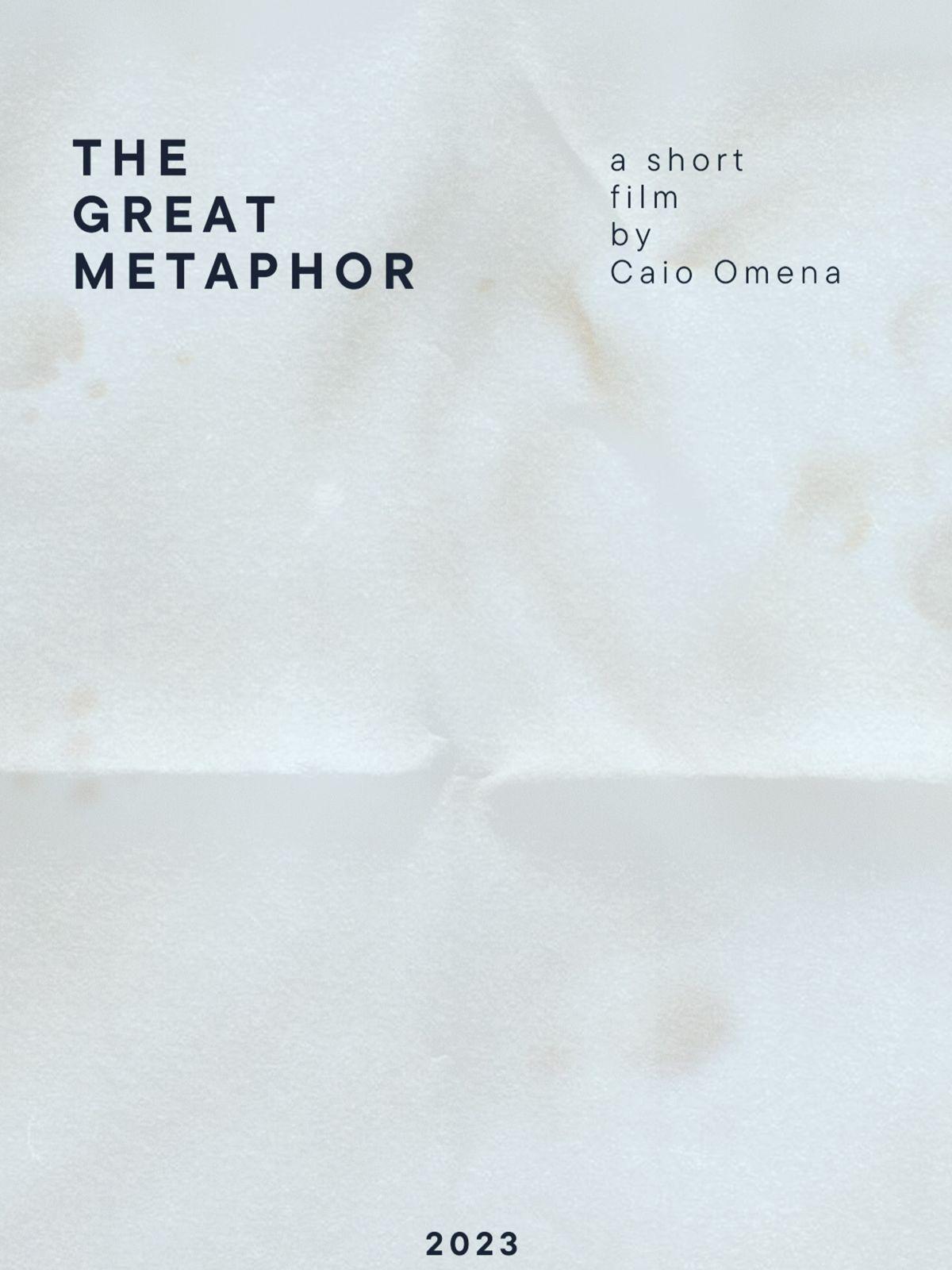 The Great Metaphor poster