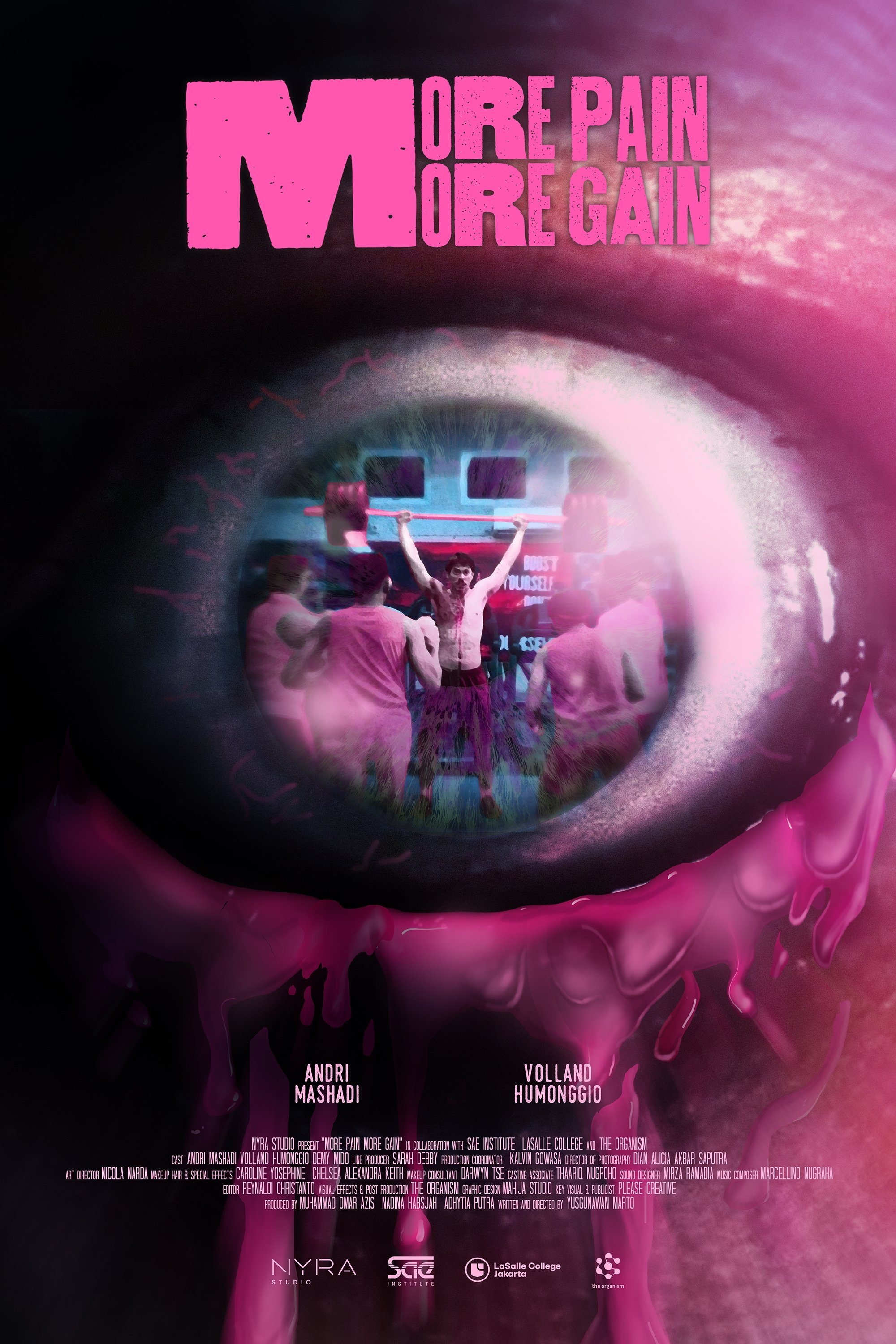 MORE PAIN MORE GAIN poster