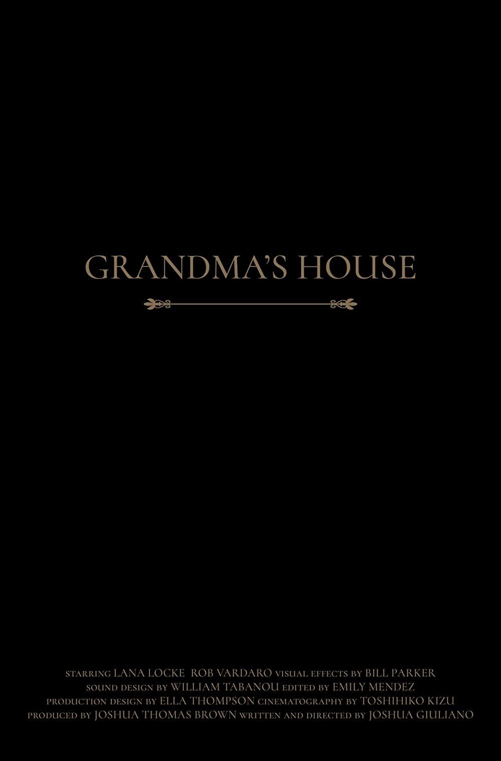 Grandma's House poster