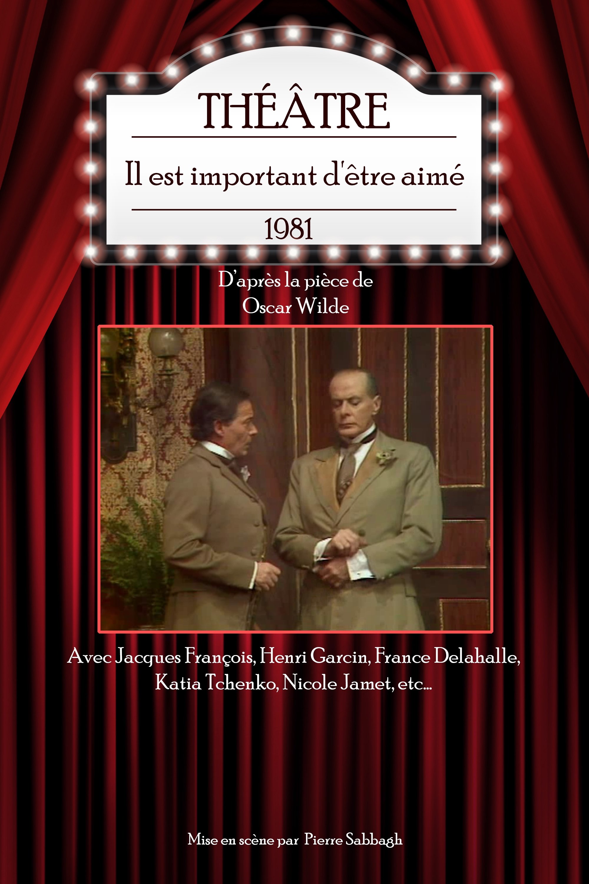 Il est important d'être aimé poster