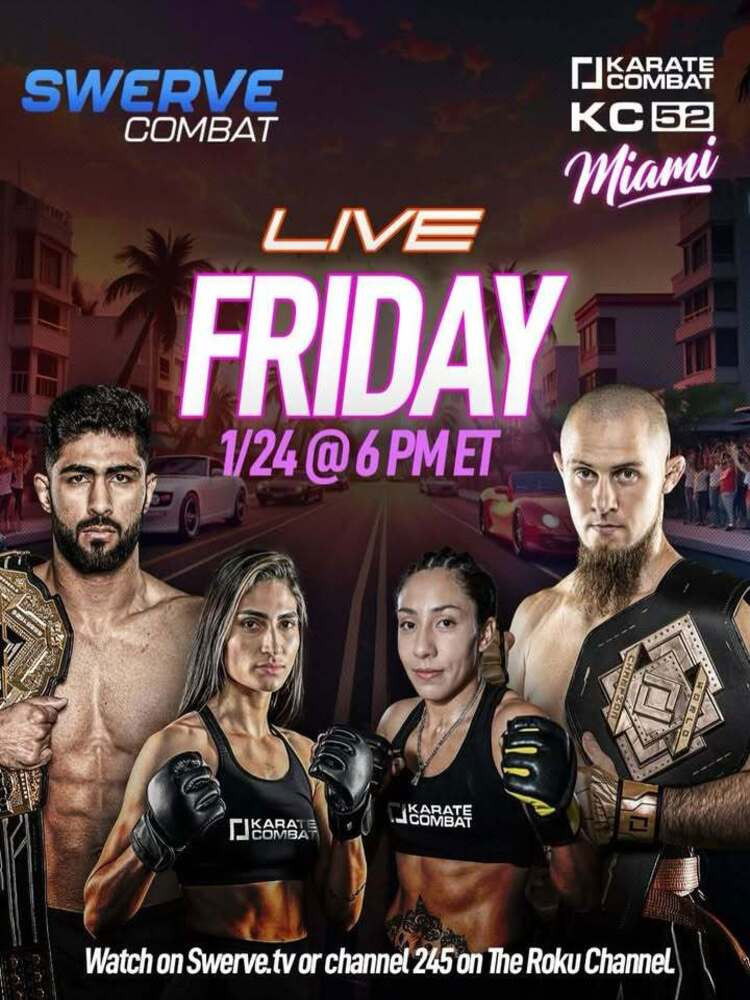 Karate Combat 52 poster