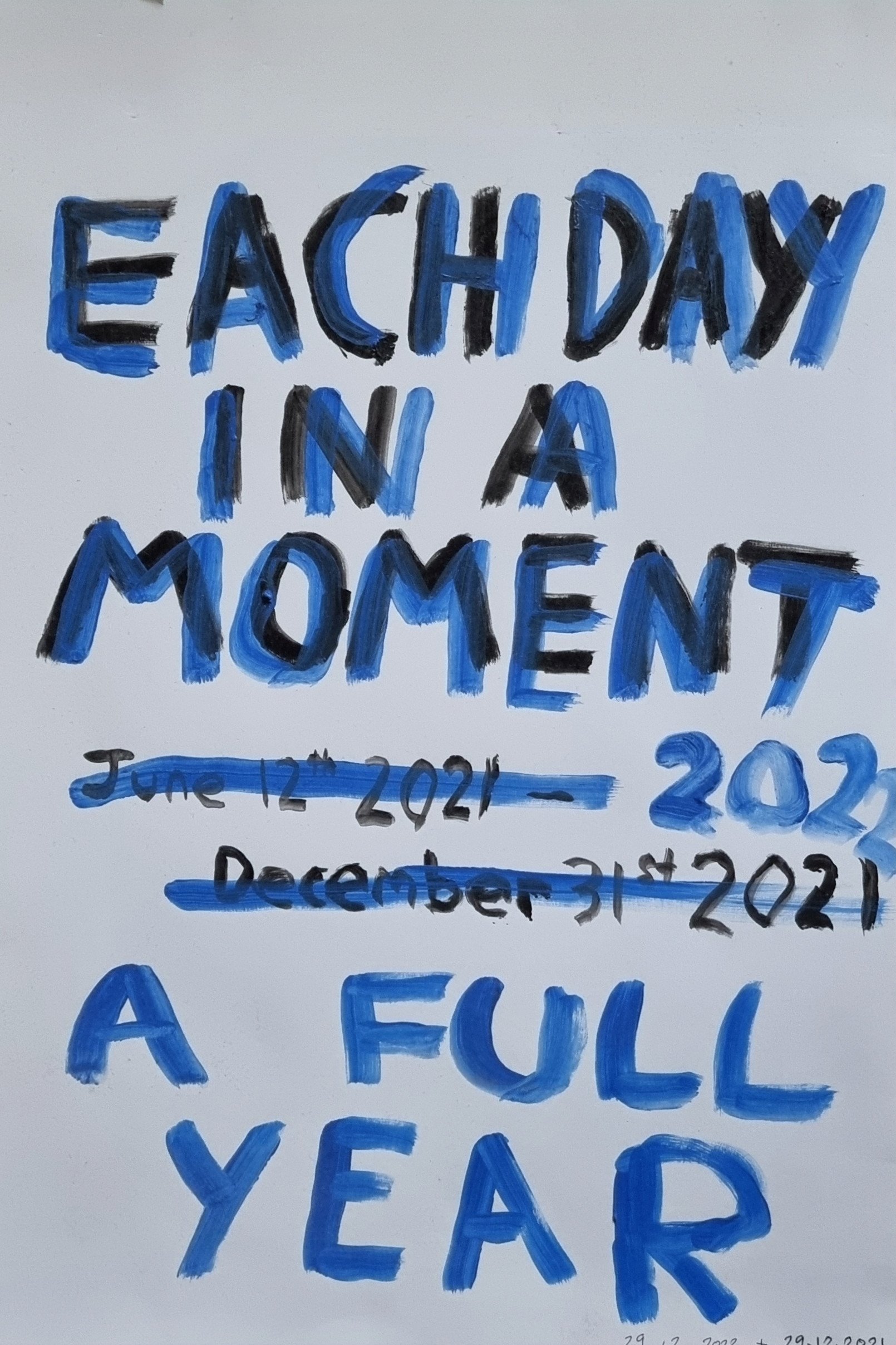 Each Day in a Moment: A Full Year poster