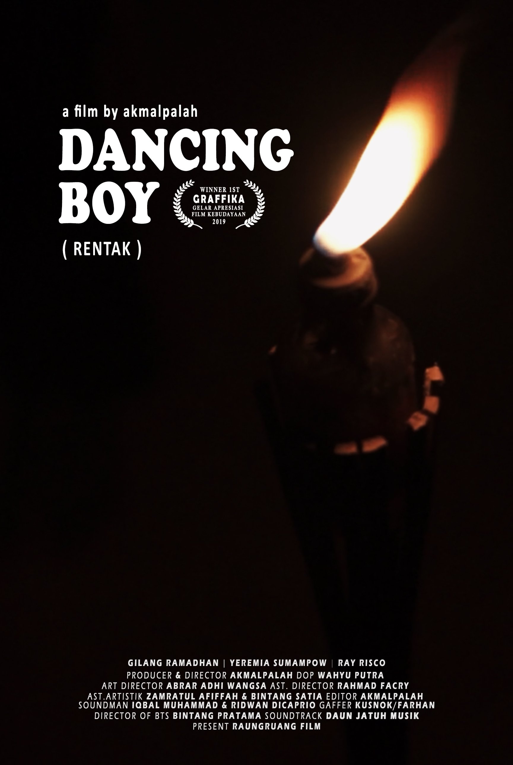 Dancing boy poster