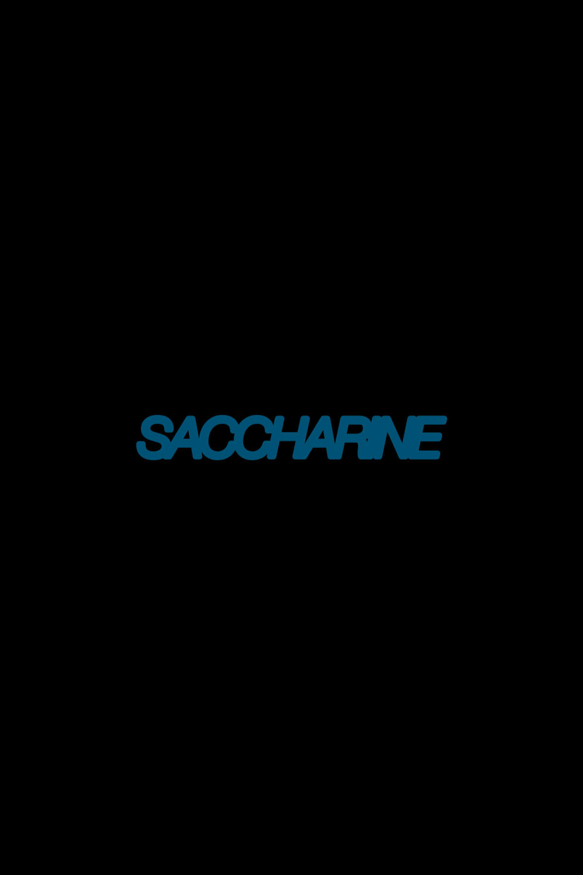 Saccharine poster