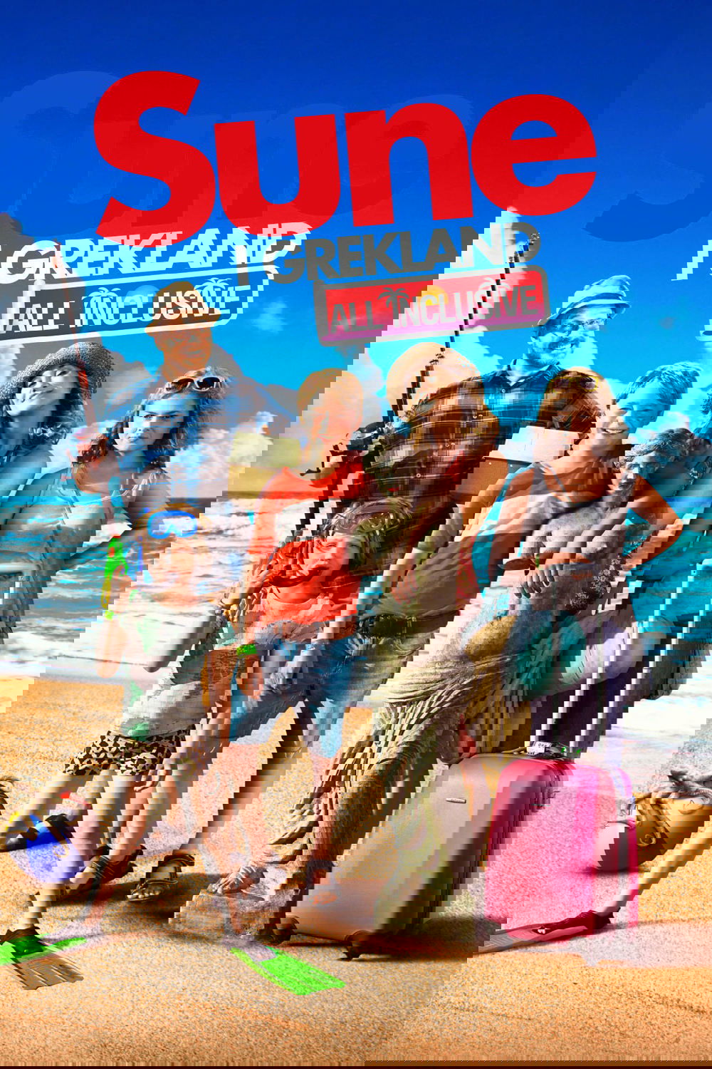 Sune i Grekland - all inclusive poster