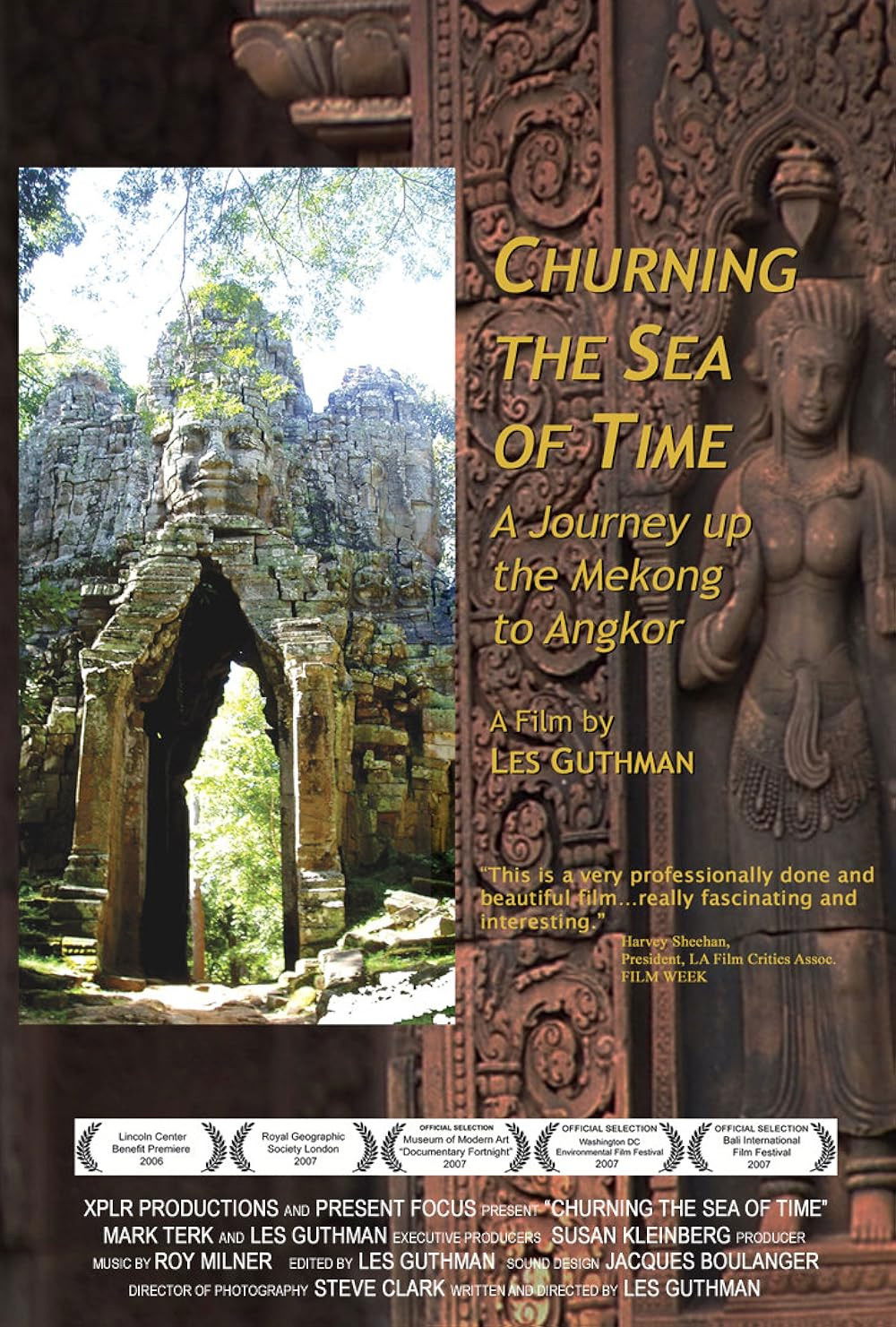 Churning the Sea of Time: A Journey Up the Mekong to Angkor poster