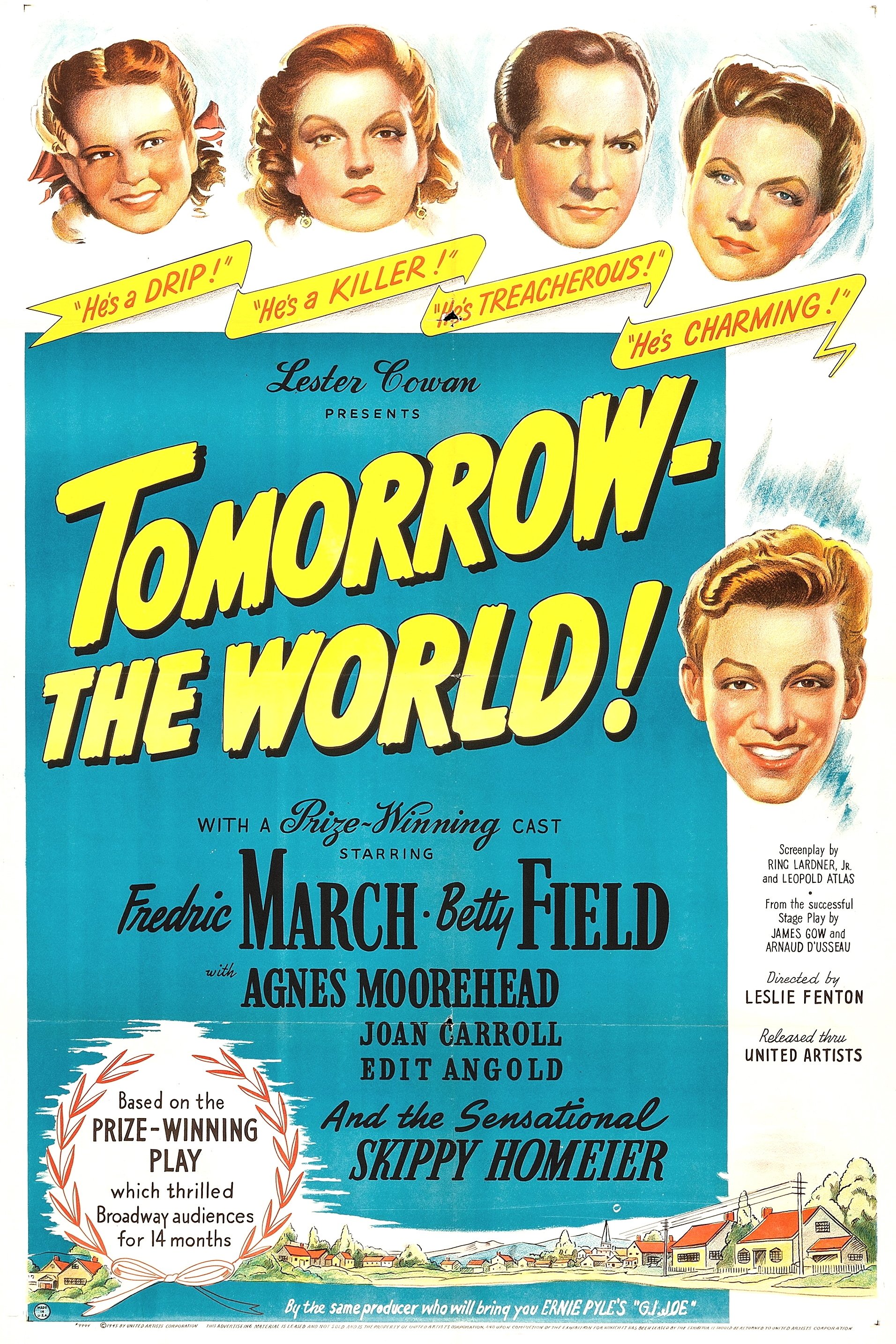 Tomorrow, the World! poster