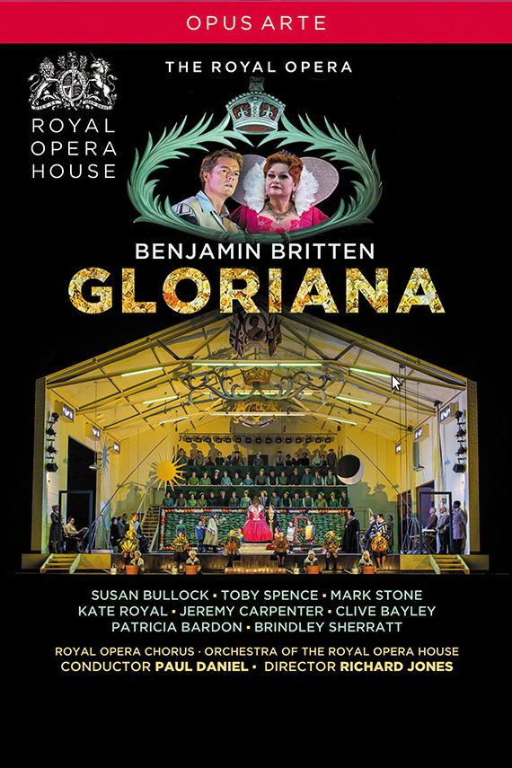 Britten: Gloriana poster