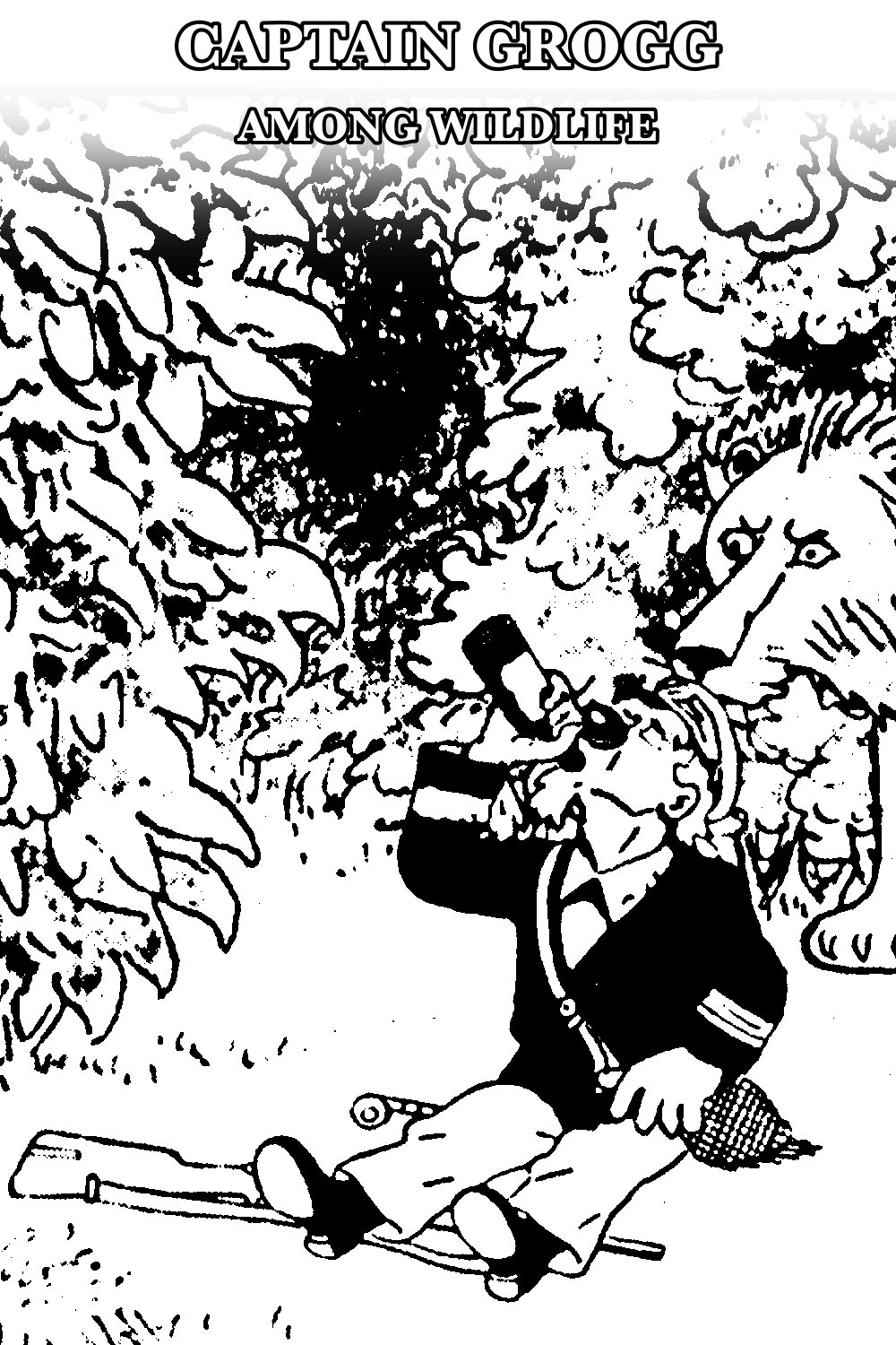 Captain Grogg among wildlife poster