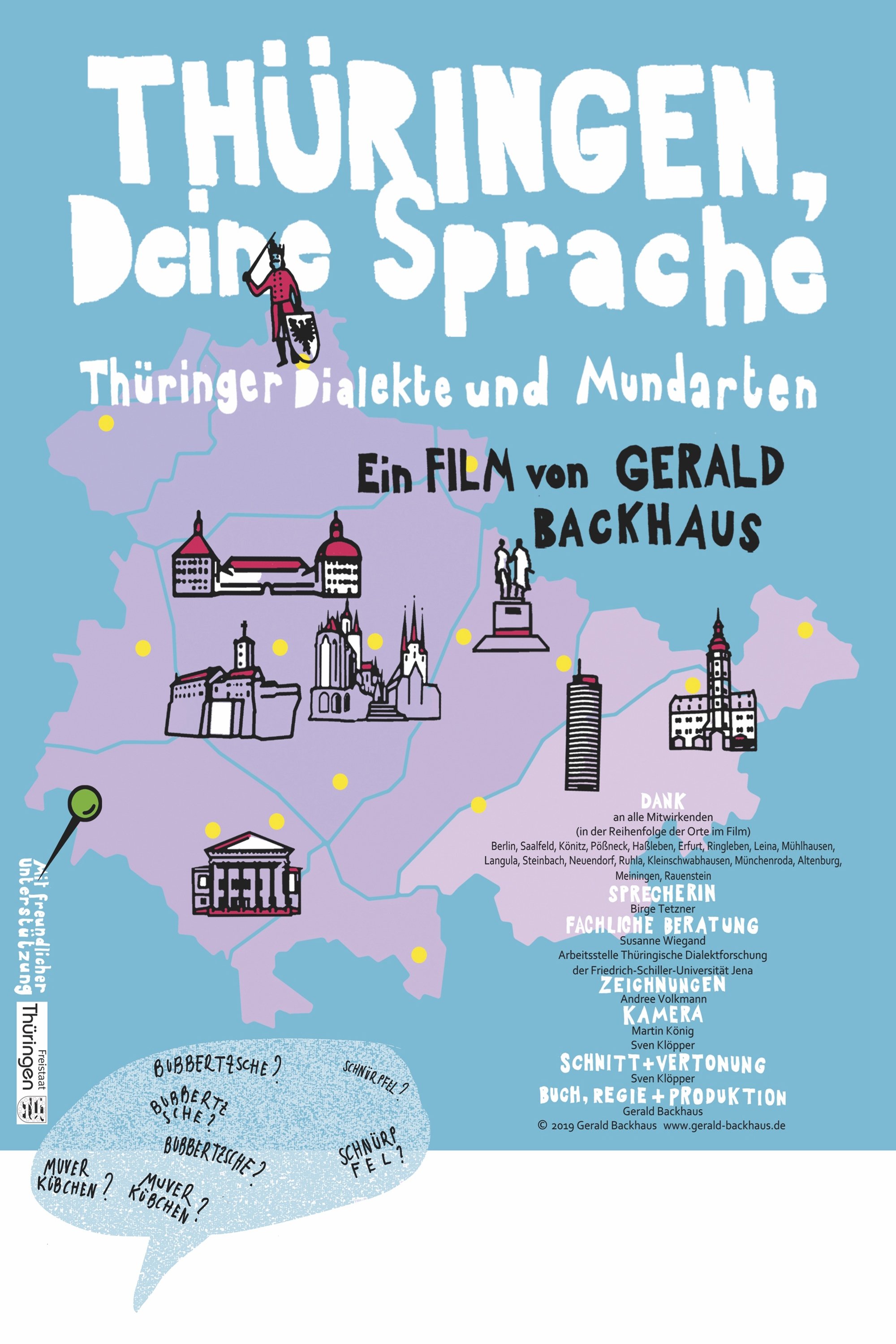 Thüringen, Deine Sprache poster