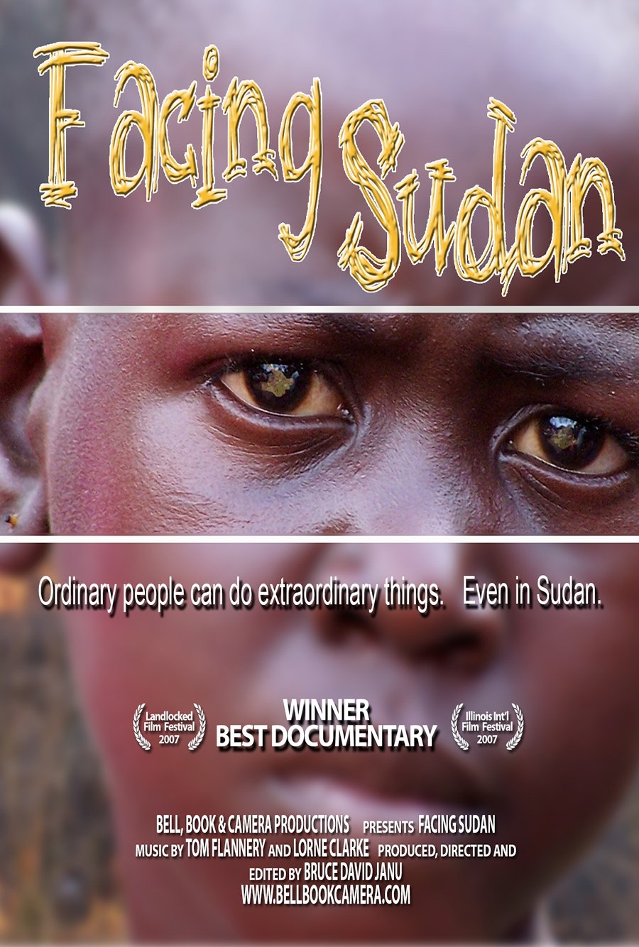 Facing Sudan poster