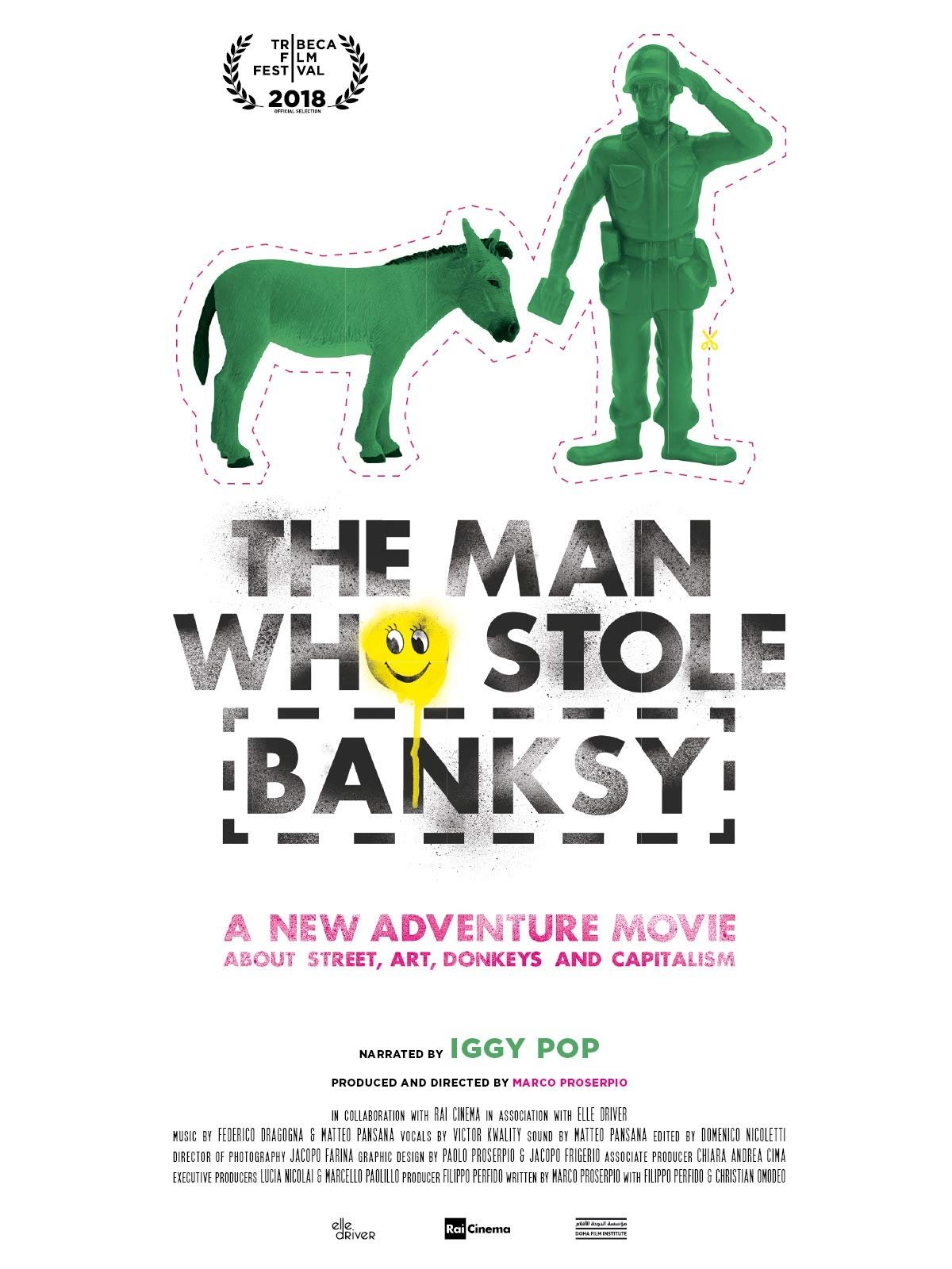The Man Who Stole Banksy poster