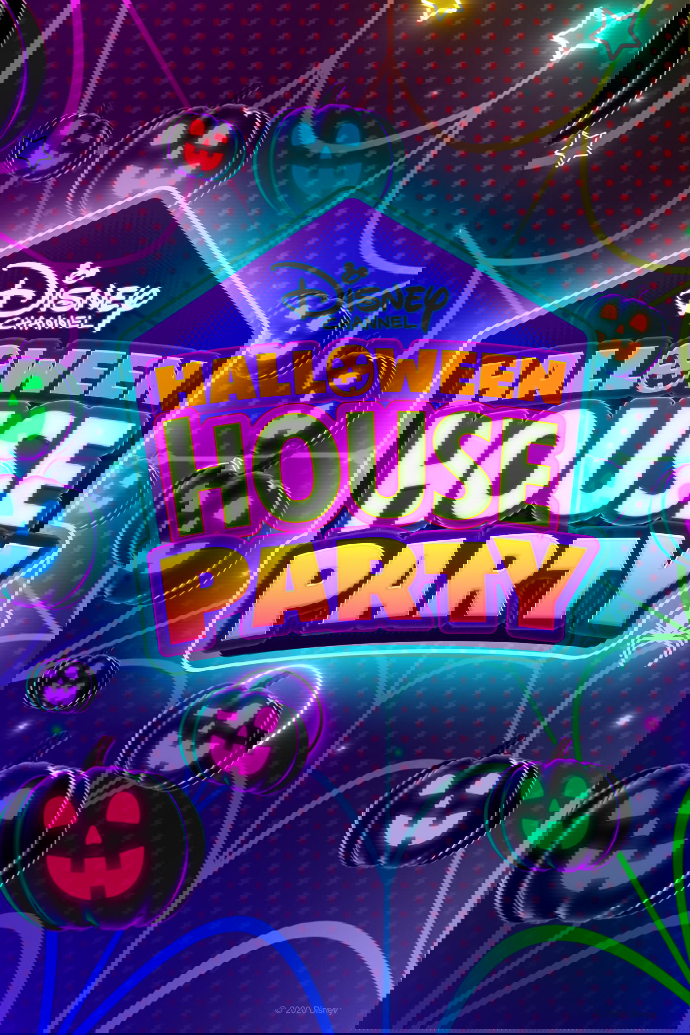 Disney Channel Halloween House Party poster