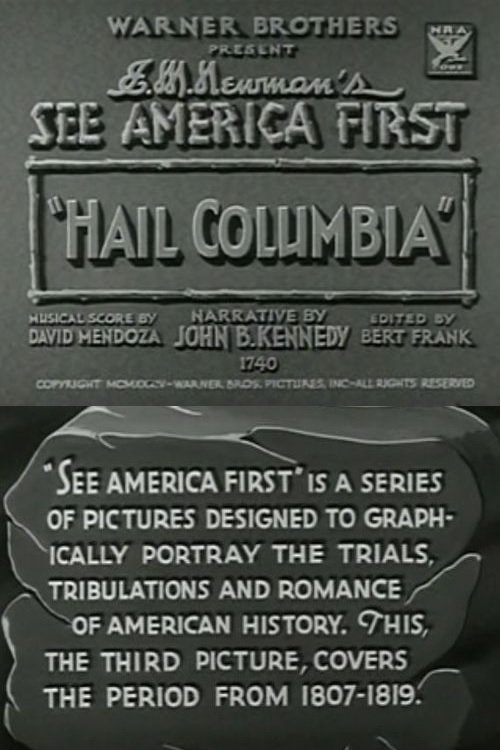 Hail Columbia poster