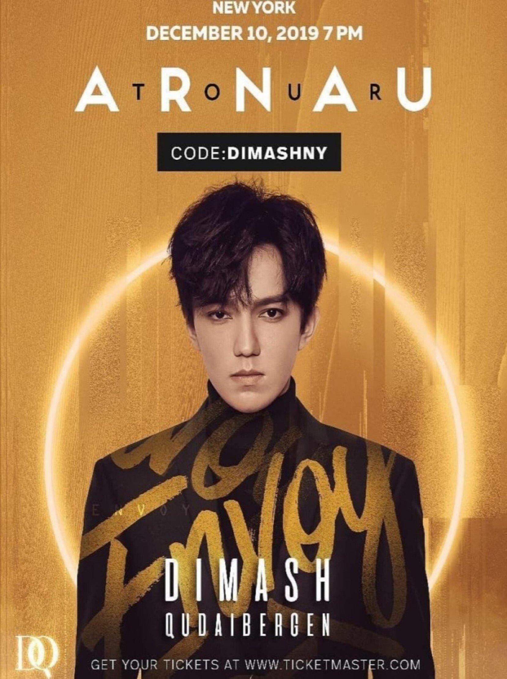 Dimash Kudaibergen - ARNAU Tour in New York poster