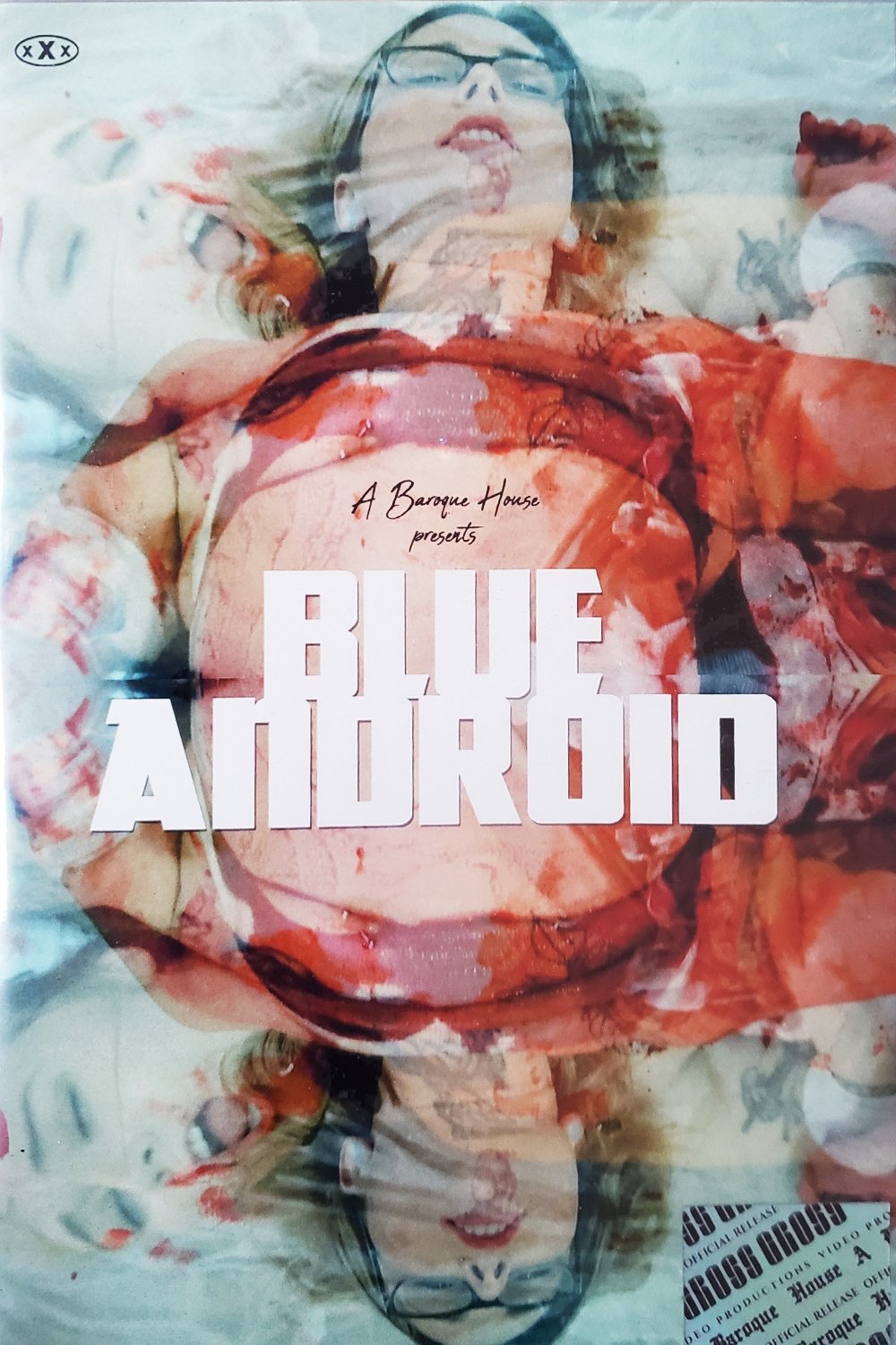 Blue Android poster