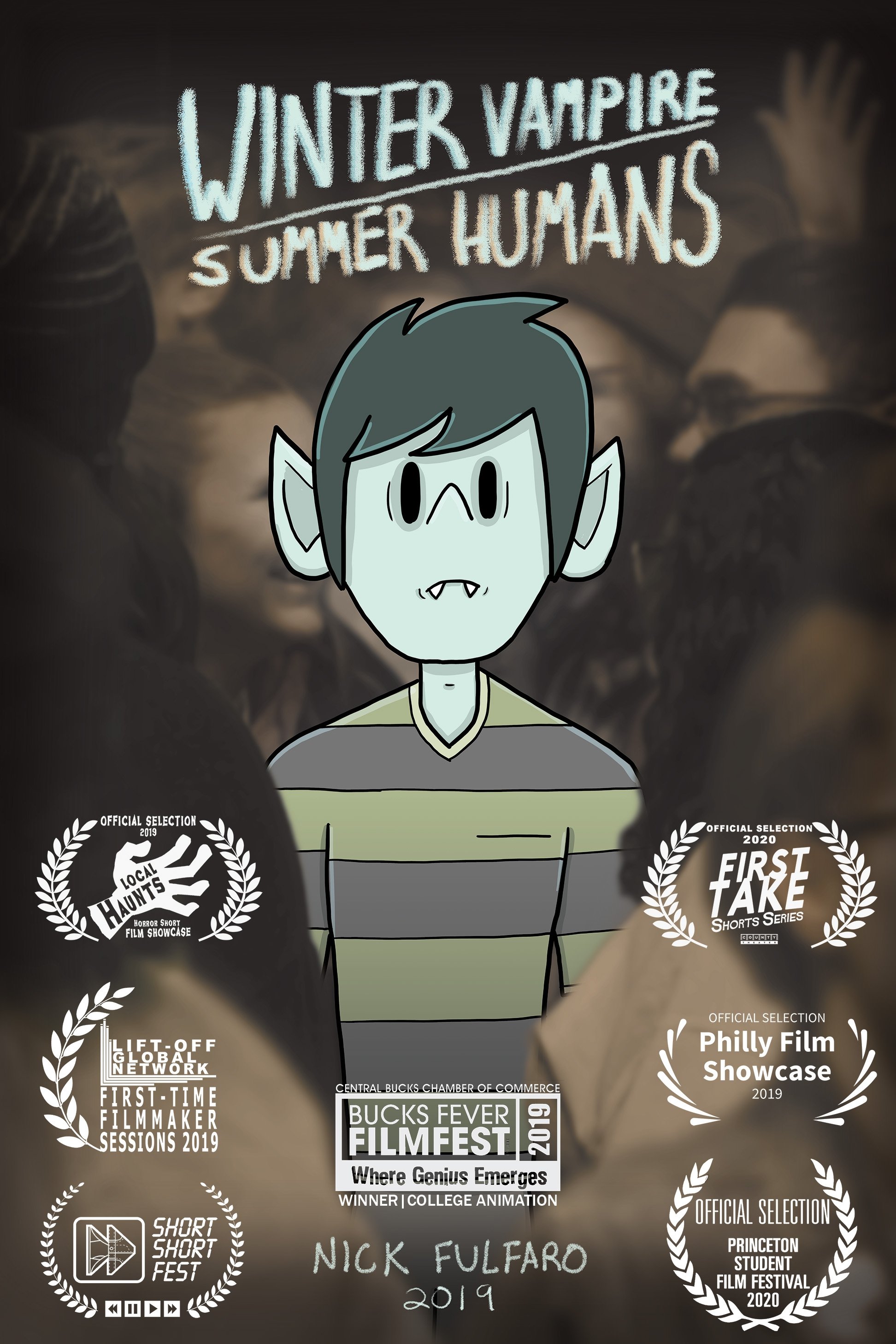 Winter Vampire / Summer Humans poster