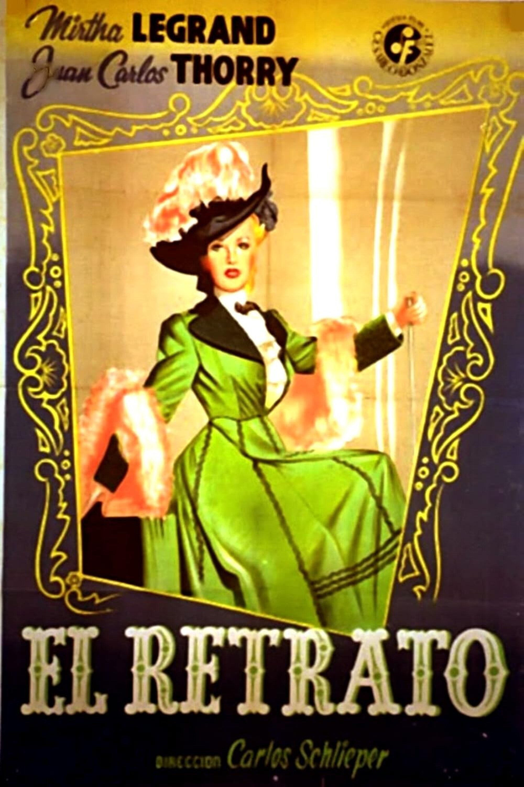 El retrato poster