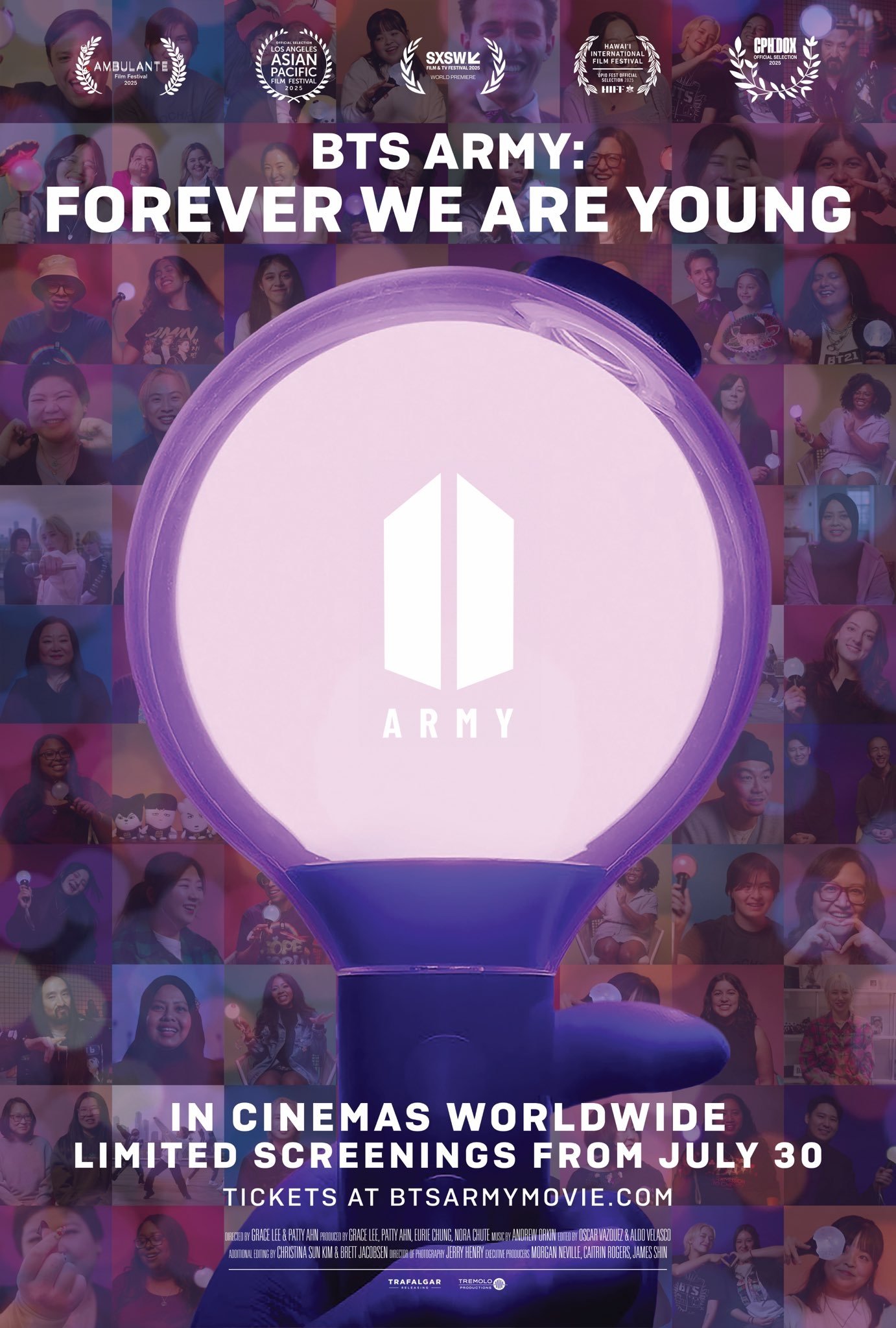 BTS ARMY: FOREVER WE ARE YOUNG poster