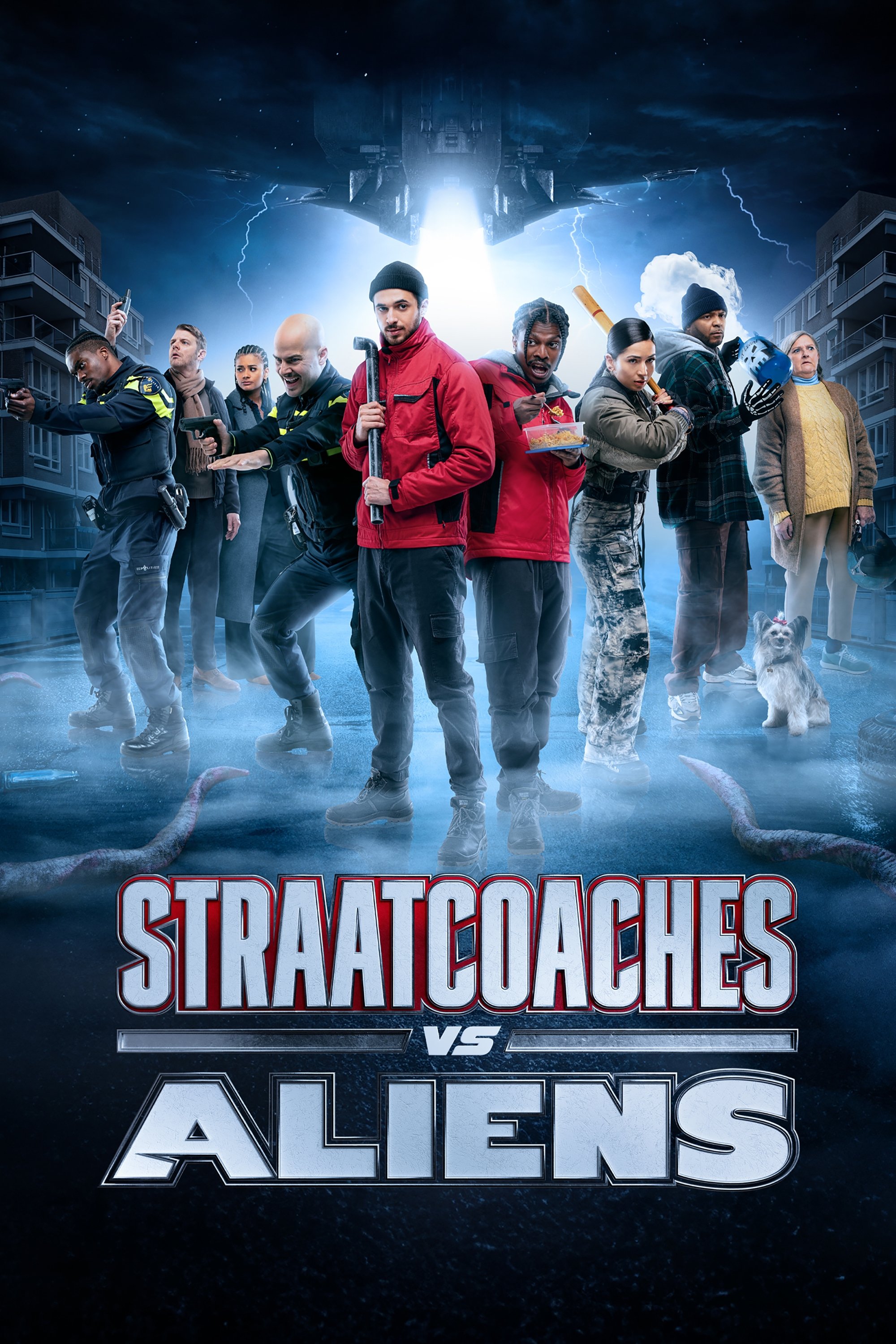 Straatcoaches vs Aliens poster