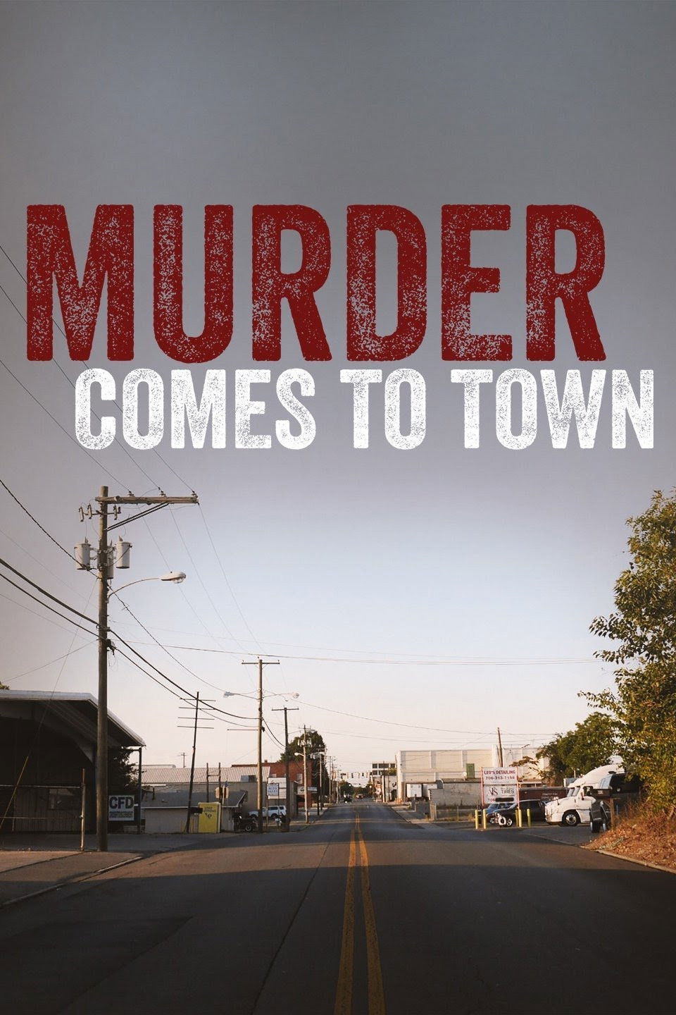 Murder Comes To Town poster