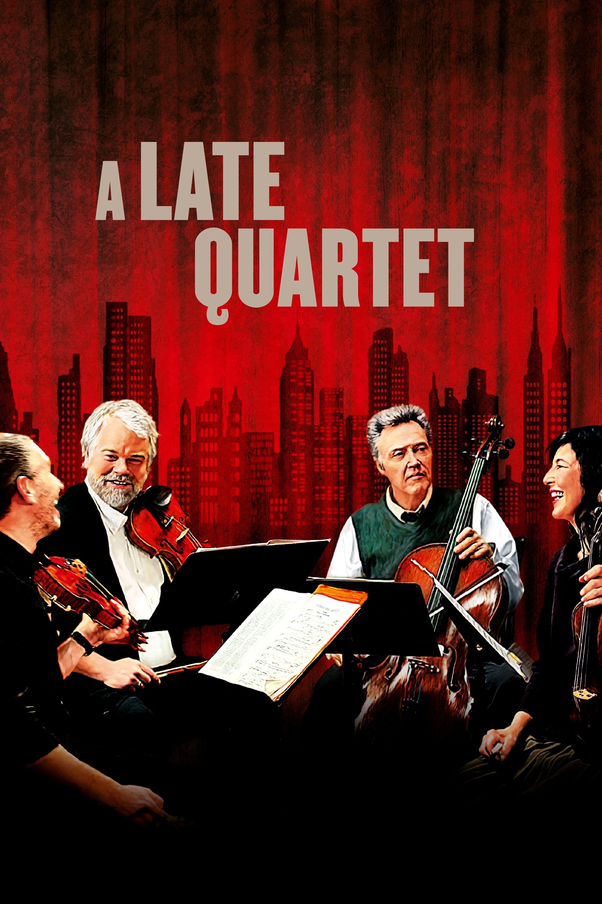 A Late Quartet poster