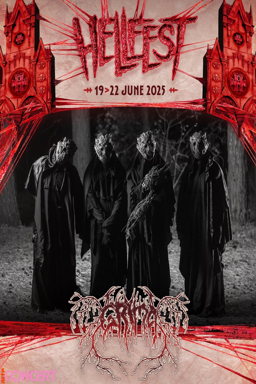 Grima - Live at Hellfest 2025 poster