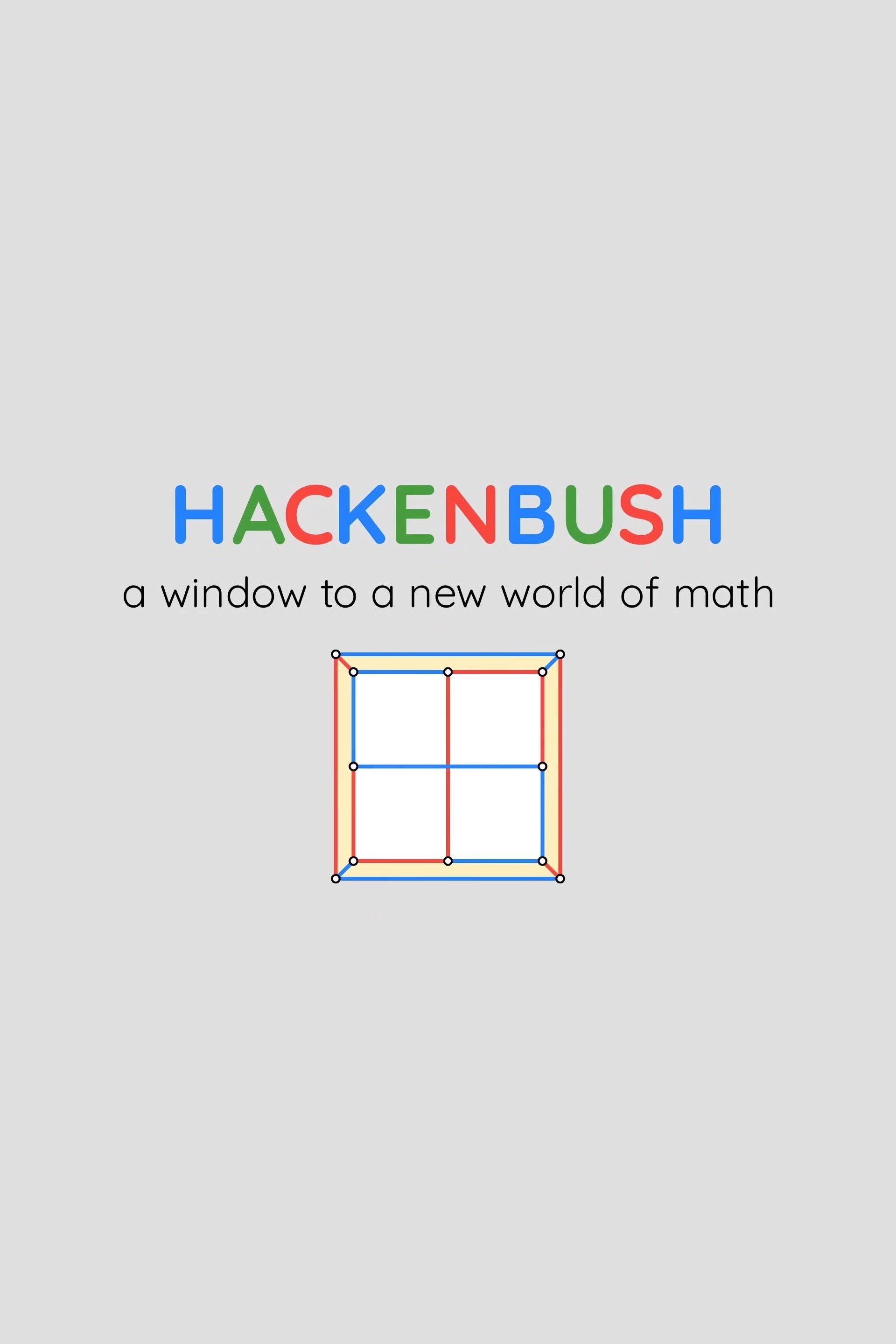HACKENBUSH: a window to a new world of math poster
