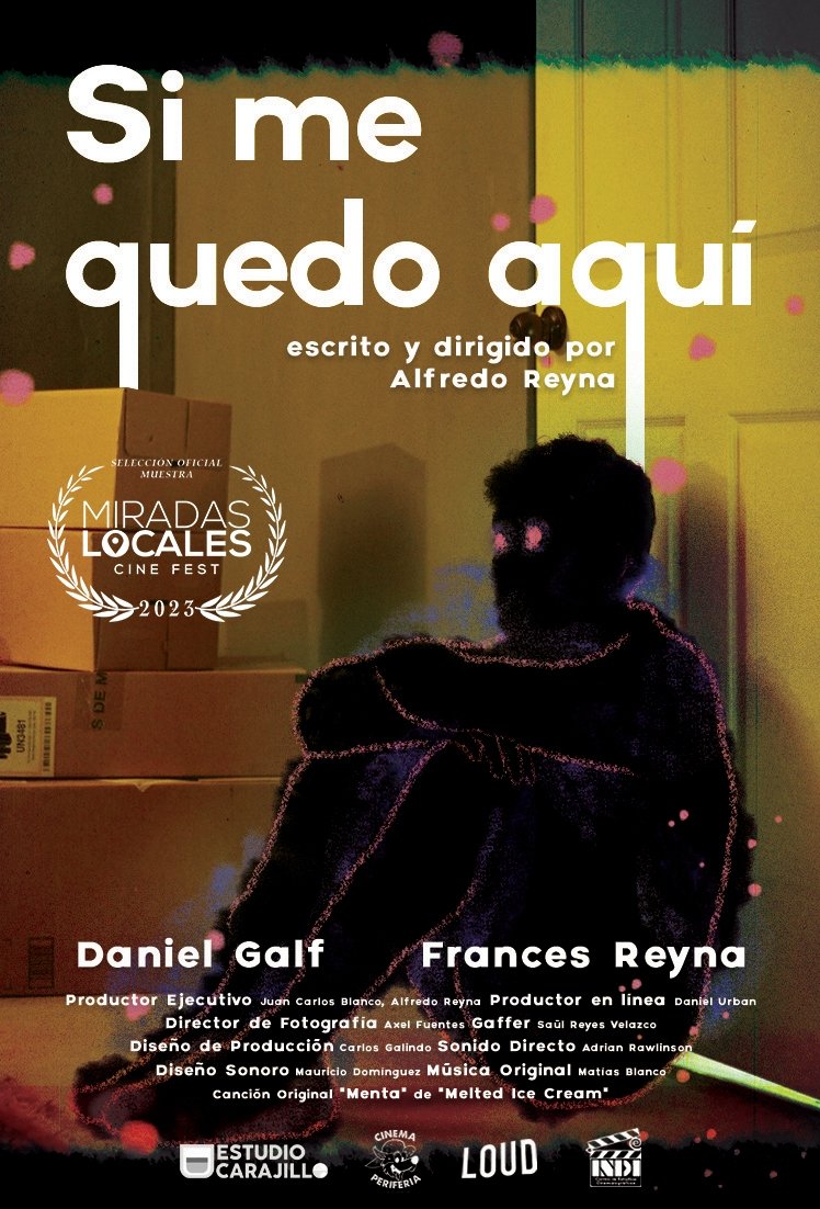 Si me quedo aquí poster