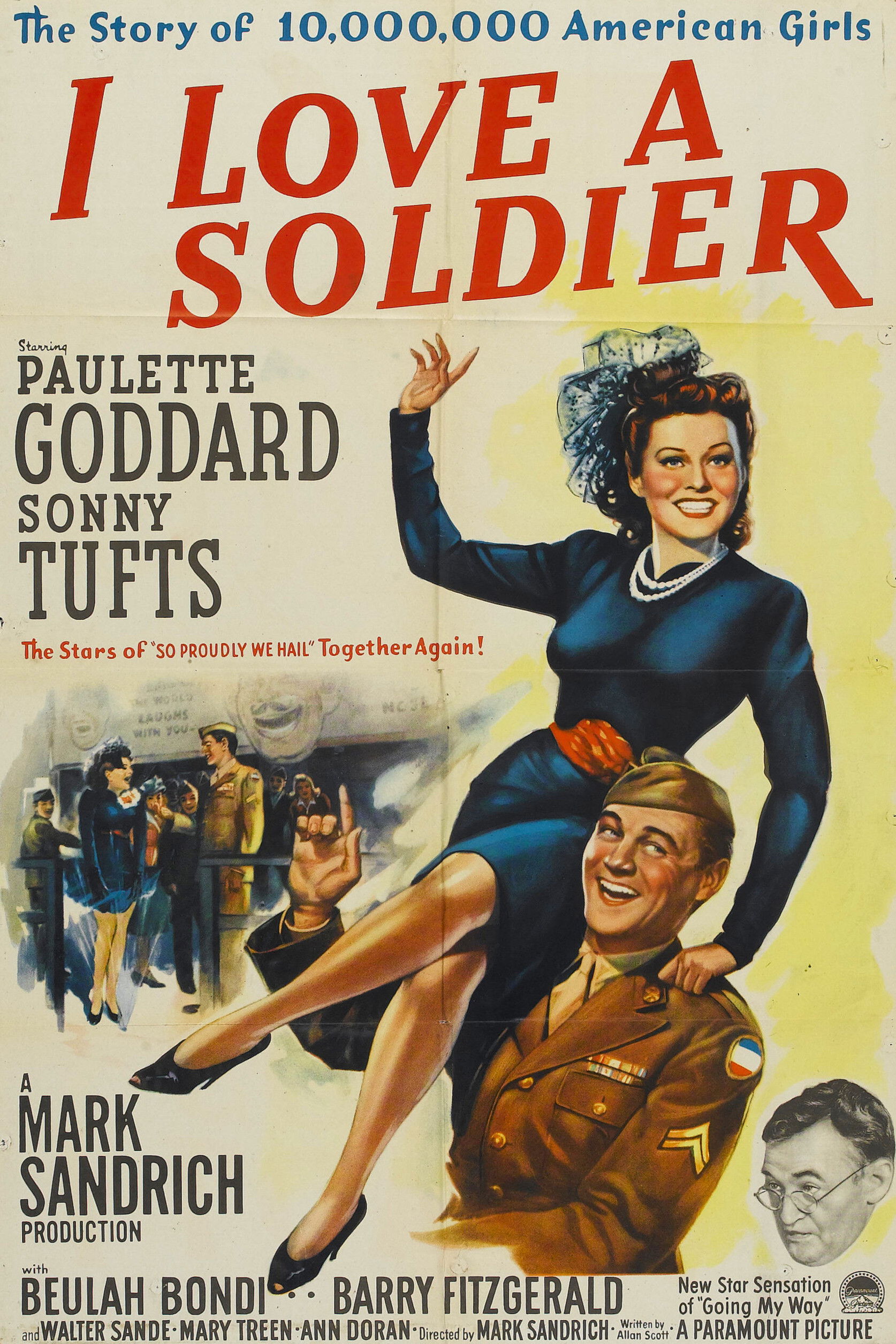 I Love a Soldier poster