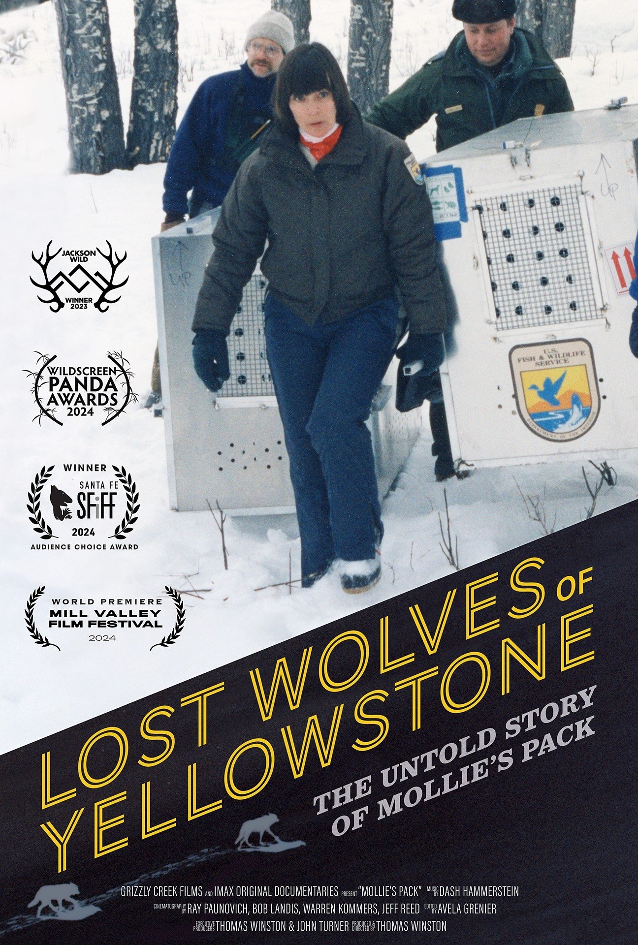 Lost Wolves of Yellowstone poster
