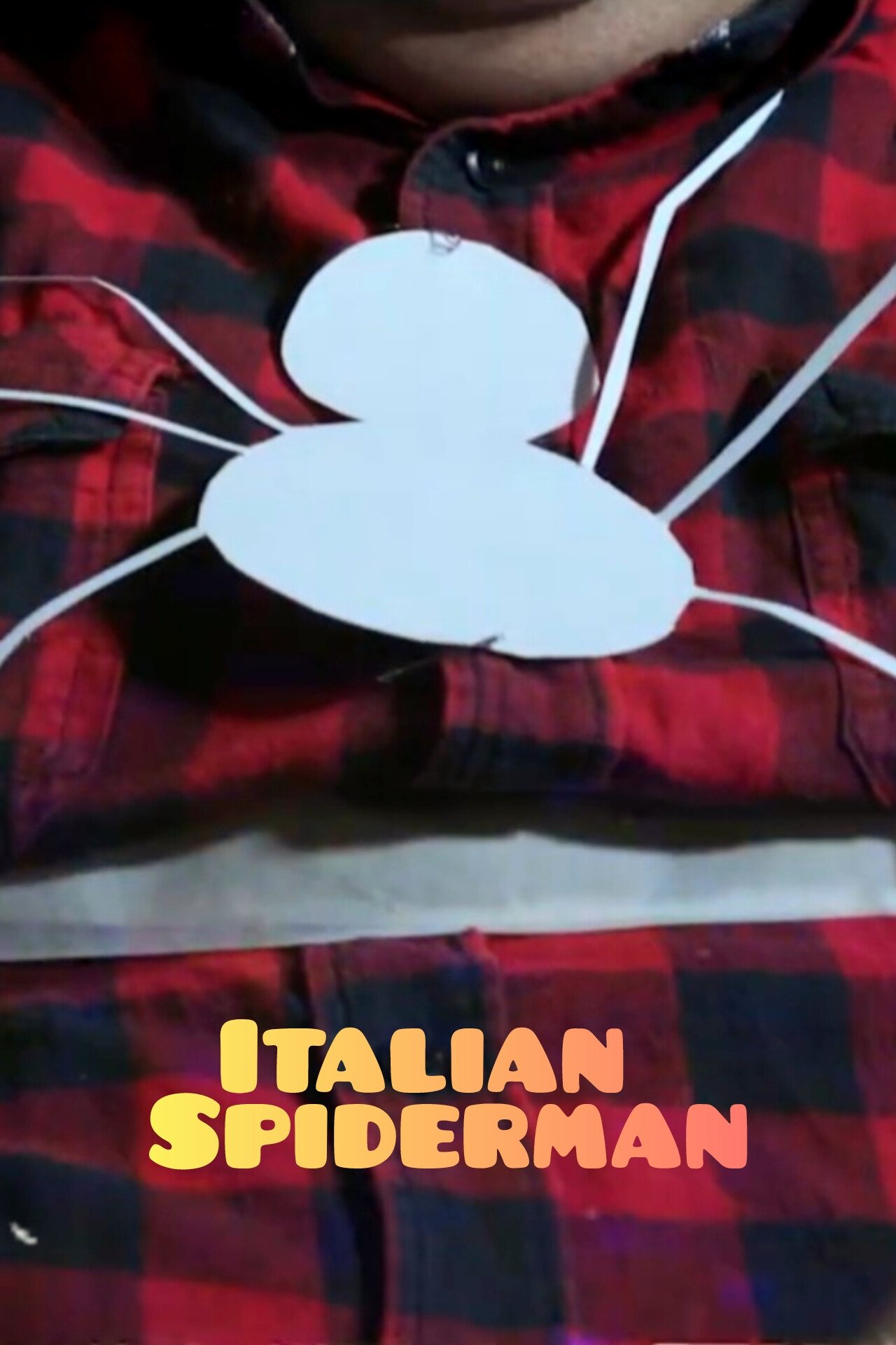 Italian Spiderman poster