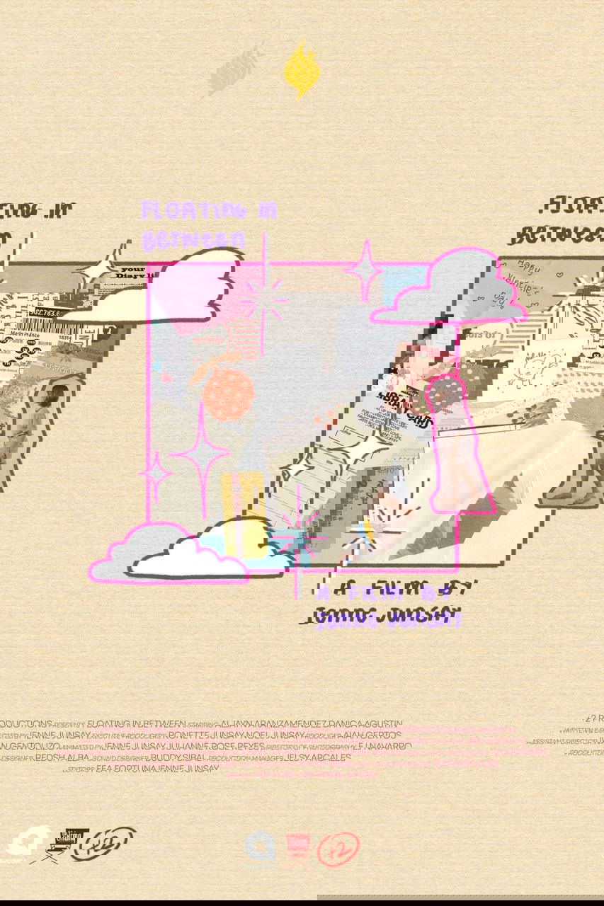 floating in between poster