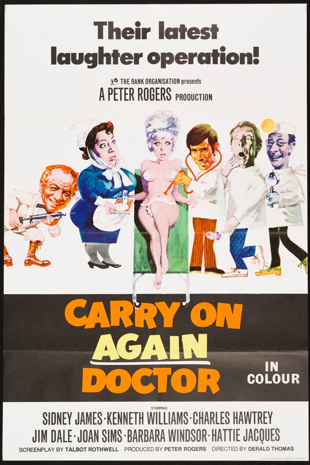 Carry On Again Doctor poster