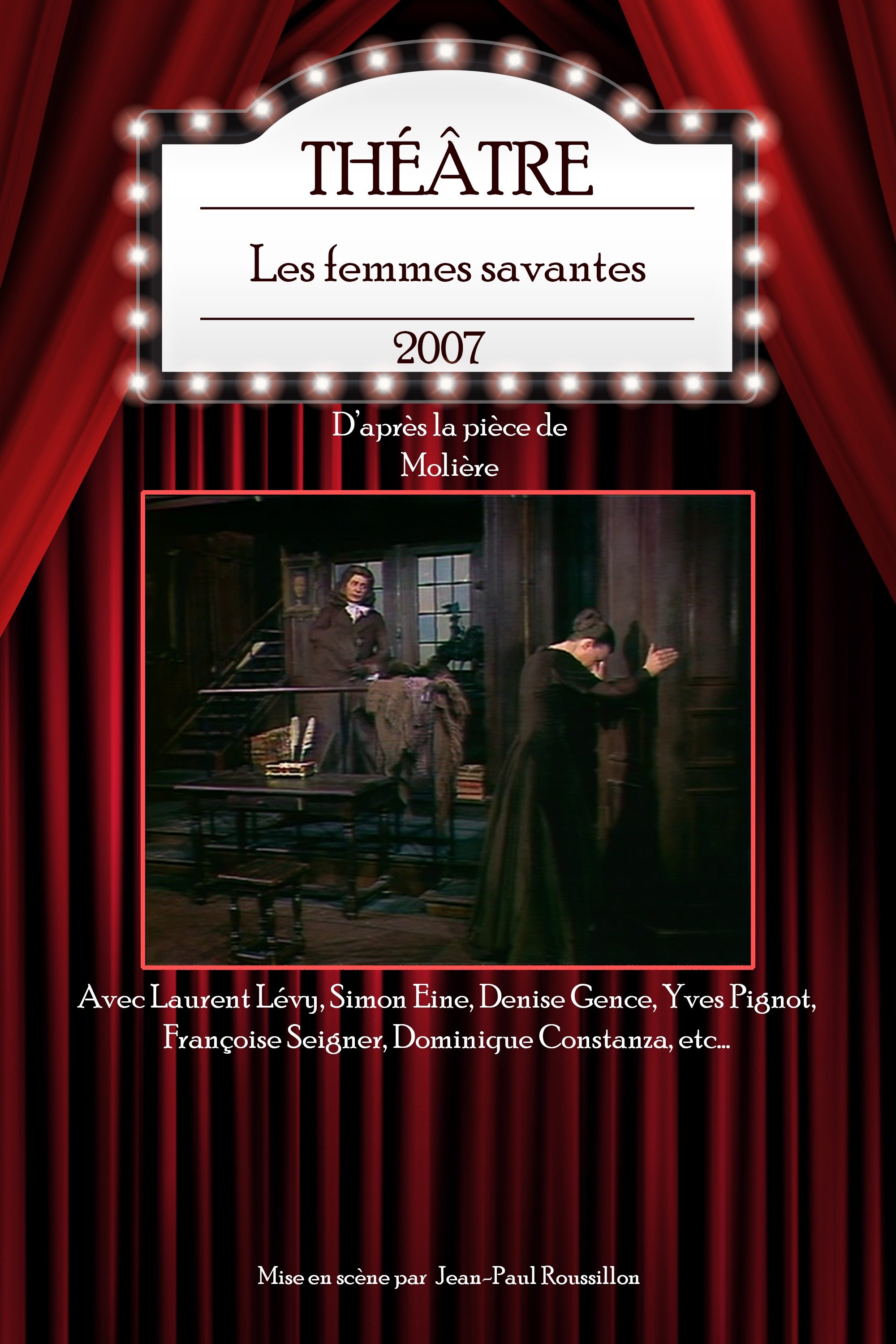 Les femmes savantes poster