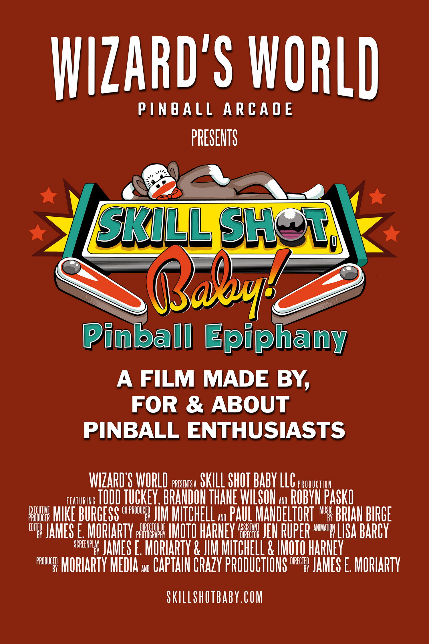Skill Shot, Baby! Pinball Epiphany poster