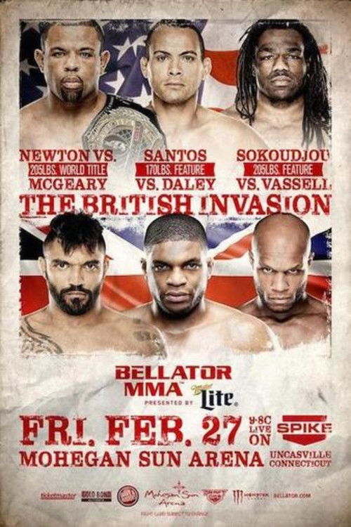 Bellator 134: The British Invasion poster