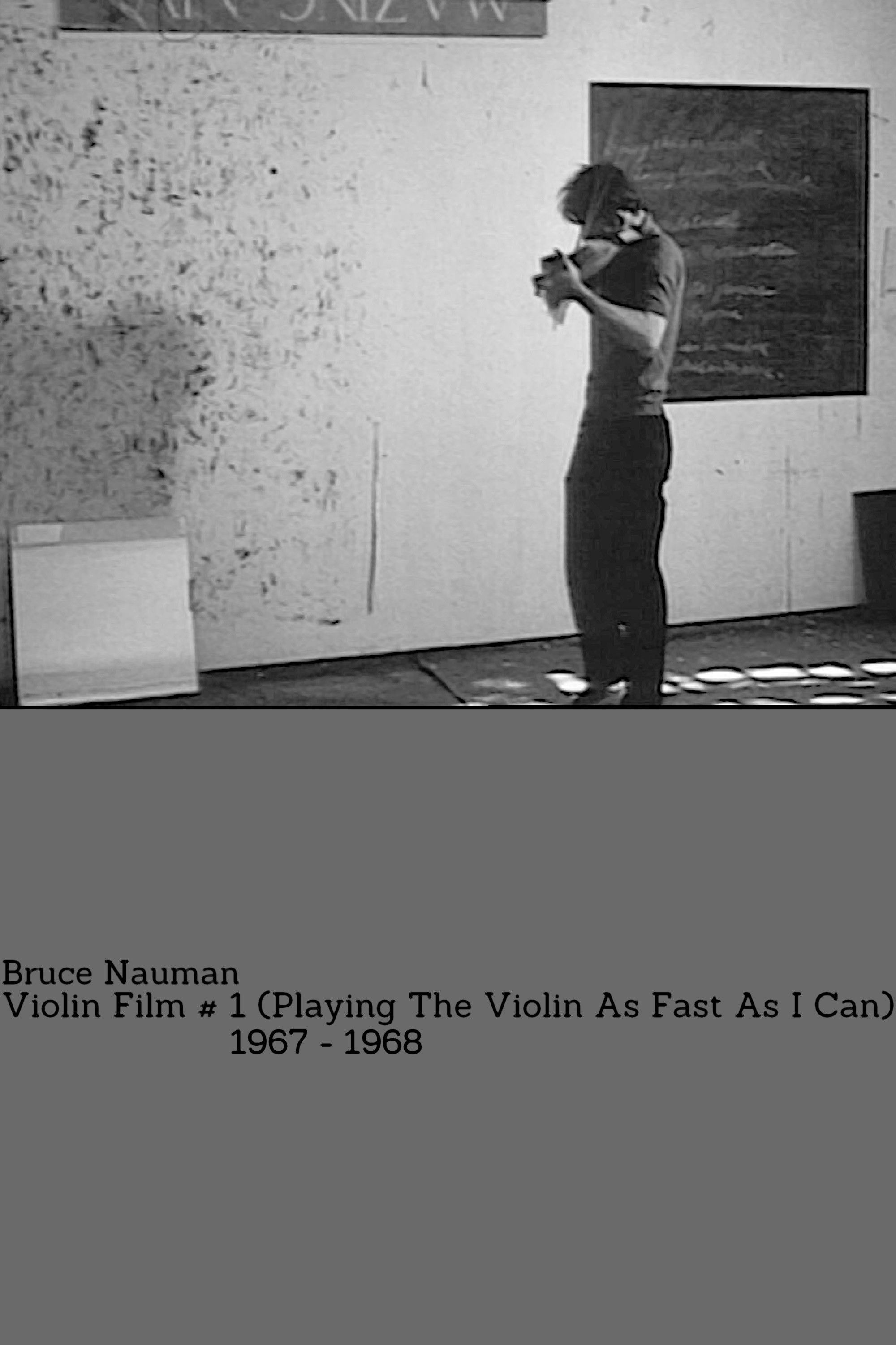 Violin Film #1 (Playing The Violin As Fast As I Can) poster