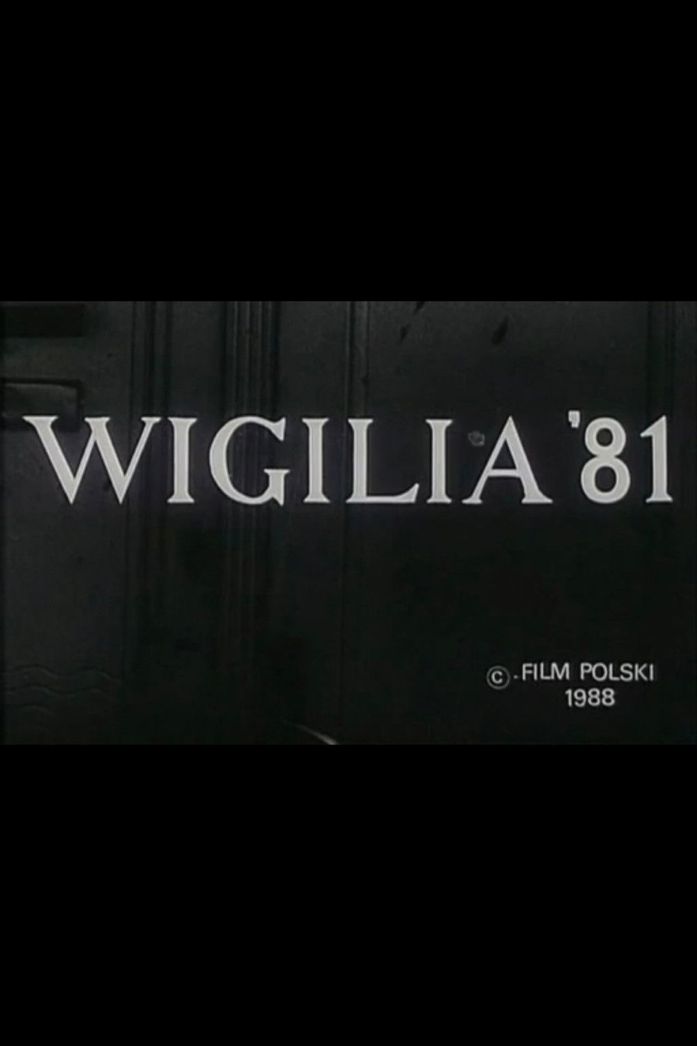 Wigilia &#x27;81 poster