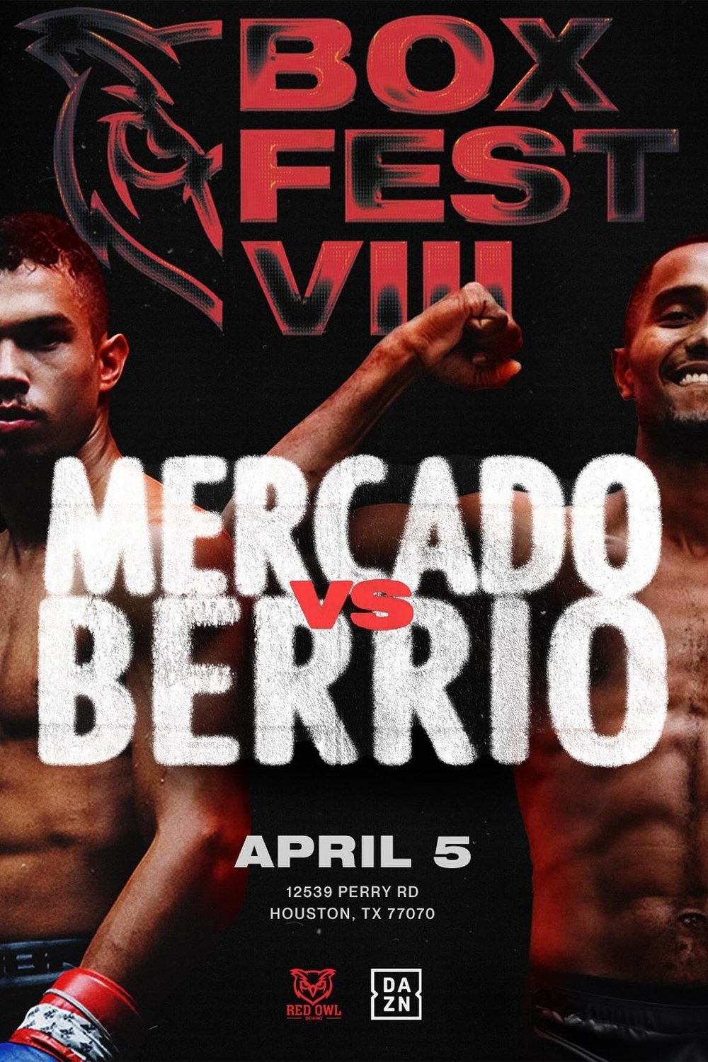 Ernesto Mercado vs. Deiner Berrio poster