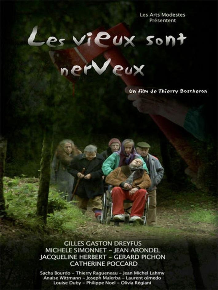 Les vieux sont nerveux poster