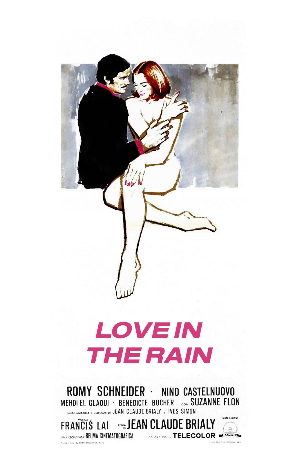 Un amour de pluie poster