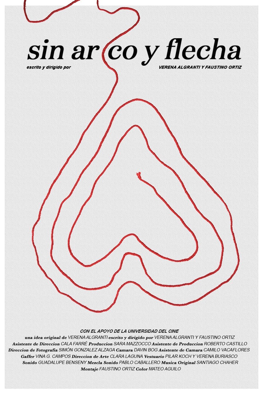 Sin arco y flecha poster