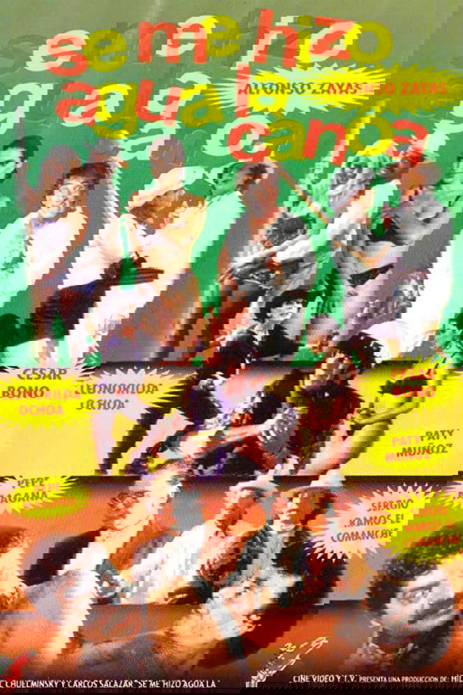 Se me hizo agua la canoa poster