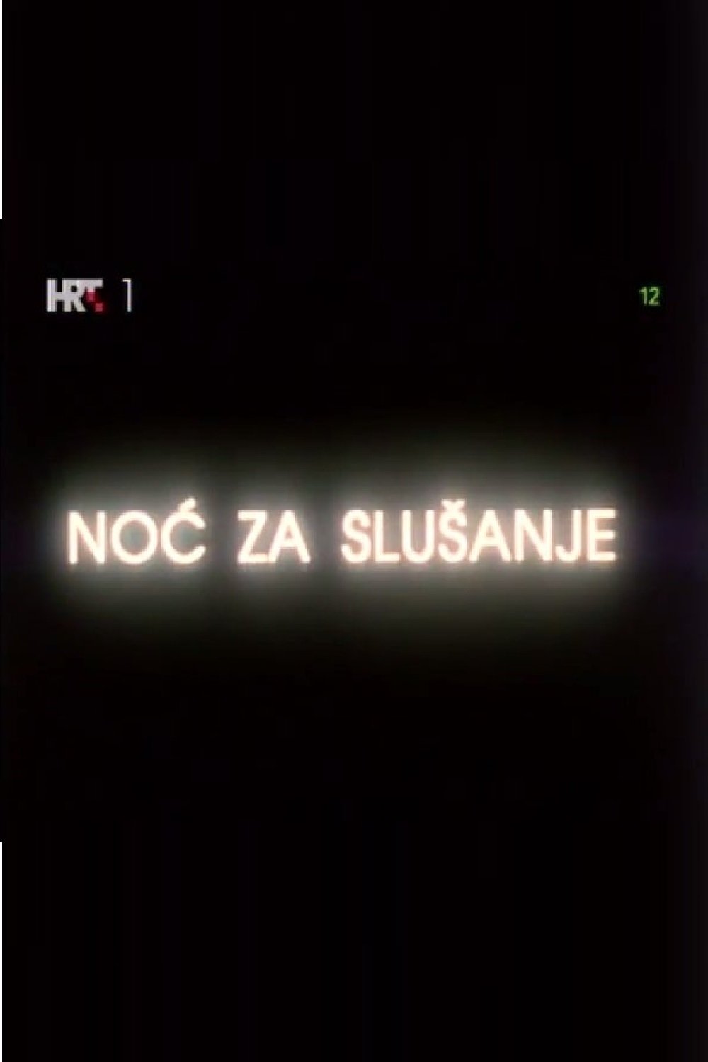 Night for Listening poster