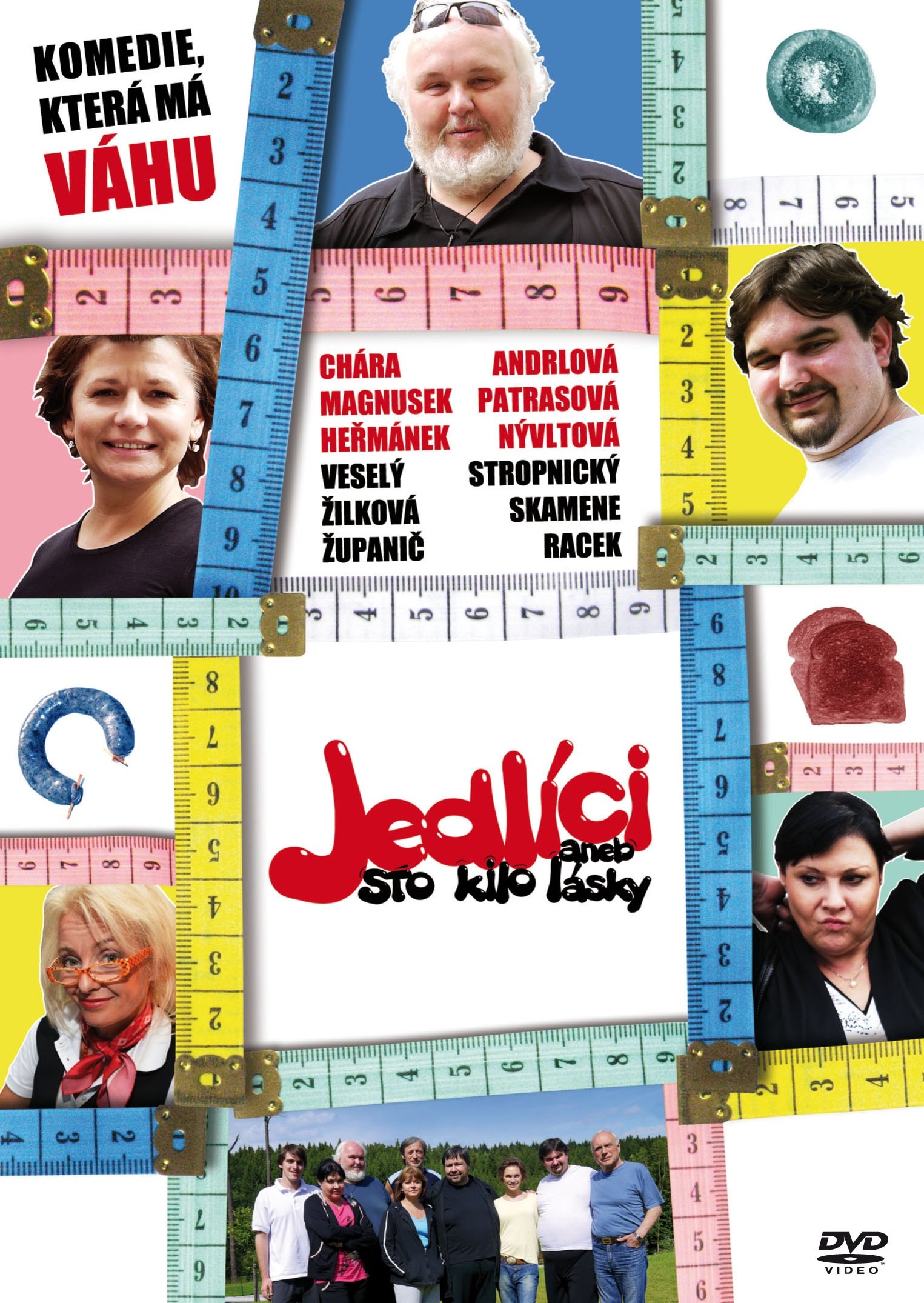 Jedlíci aneb Sto kilo lásky poster