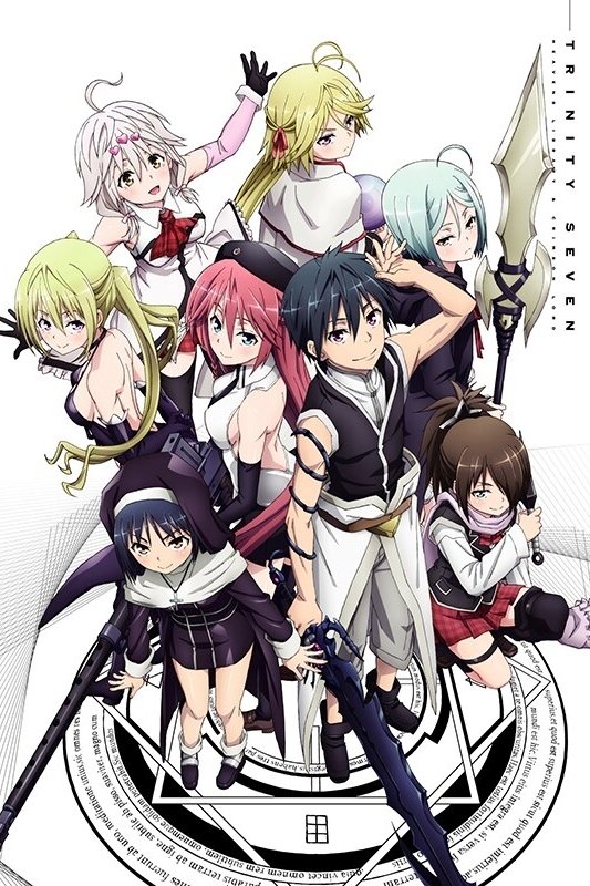 Trinity Seven: Heaven's Library & Crimson Lord poster