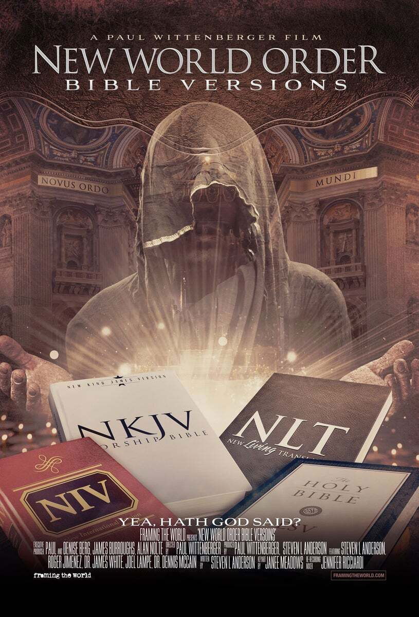 New World Order Bible Versions poster